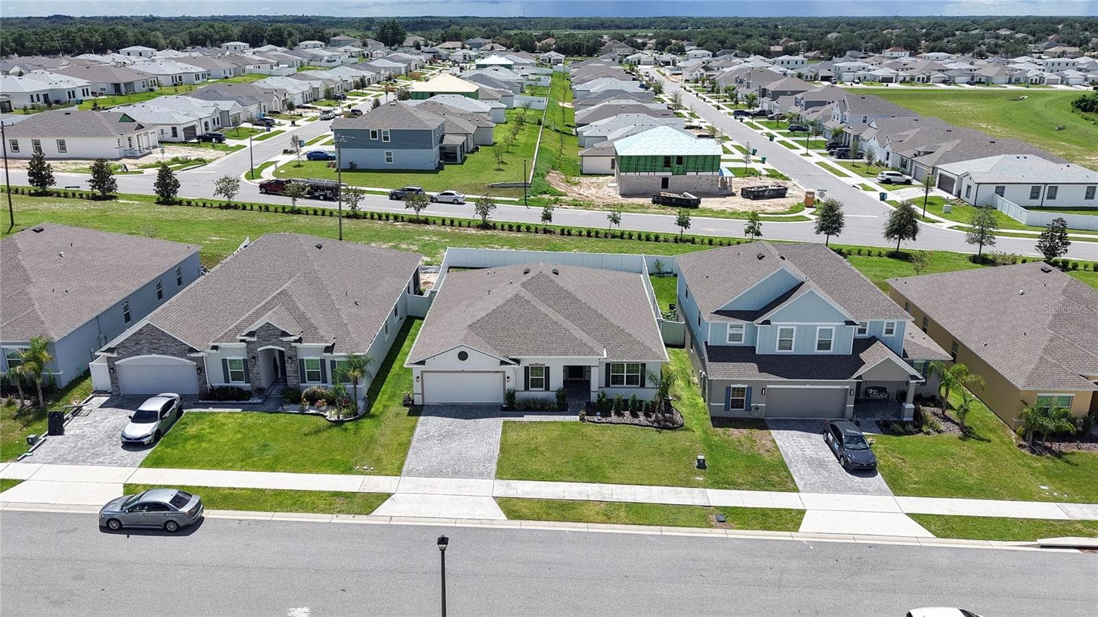 Front Aerial view - 6564 RHYTHM DR, MASCOTTE
