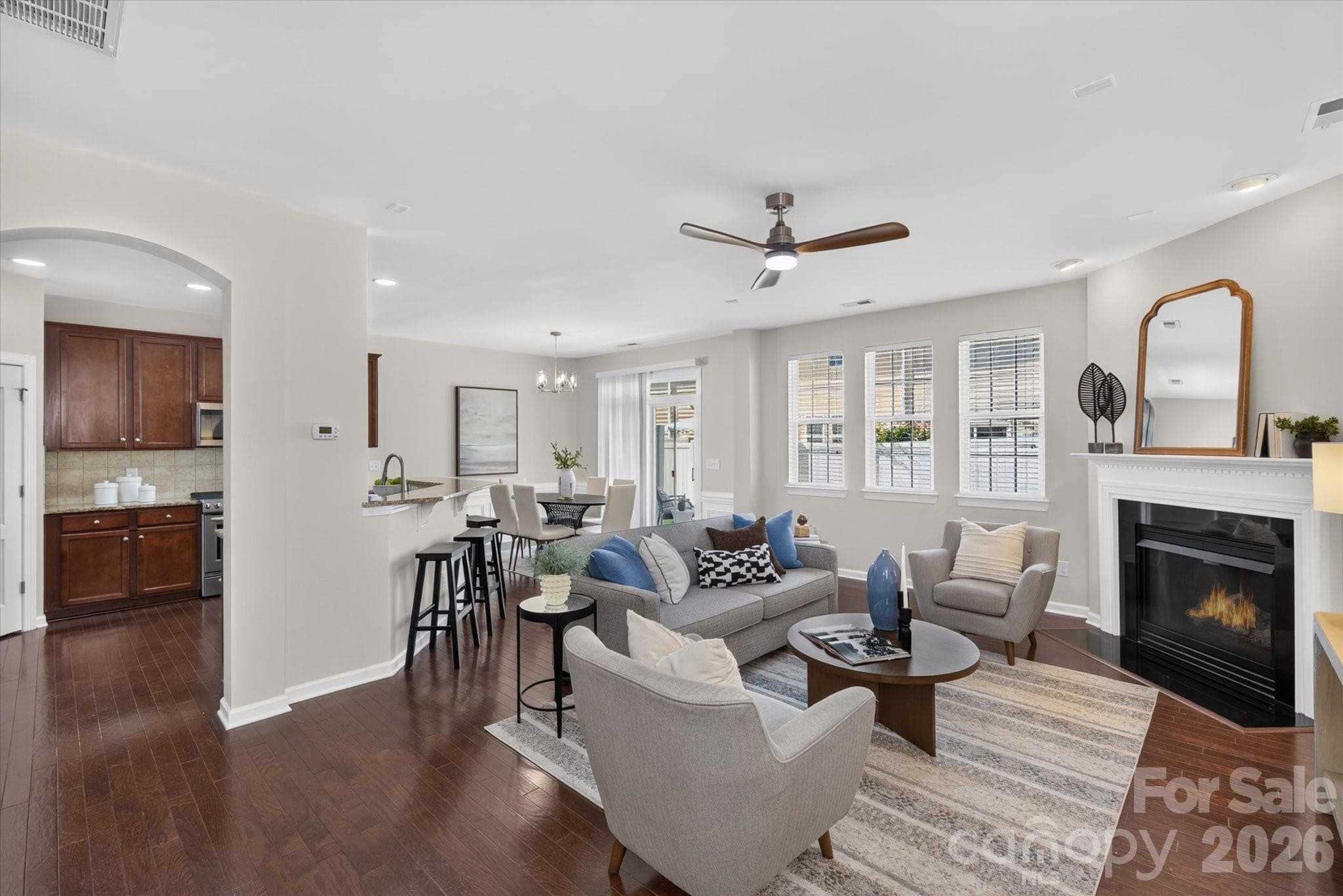 Open Floor Plan - 5248 Allison Lane, Charlotte