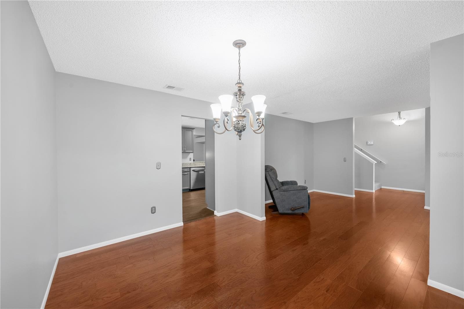 The dining room has easy access to the kitchen. - 1418 SHELL FLOWER DR, BRANDON