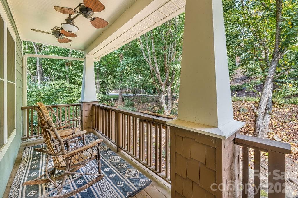 Covered Front Porch - 151 Hillside Drive, Swannanoa