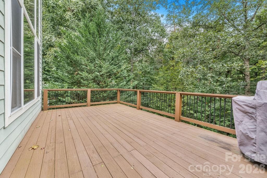 Main Level Deck - 151 Hillside Drive, Swannanoa