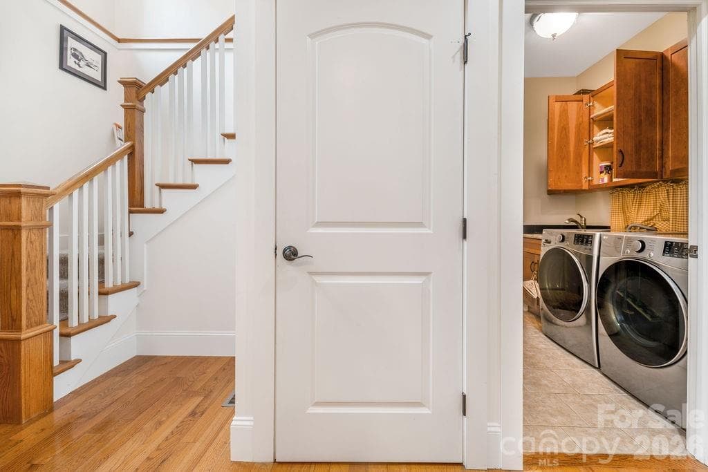 Door to Lower Level/Laundry/Upstairs - 151 Hillside Drive, Swannanoa