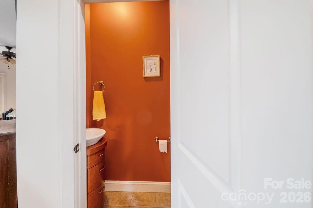 Half Bath on Main - 151 Hillside Drive, Swannanoa