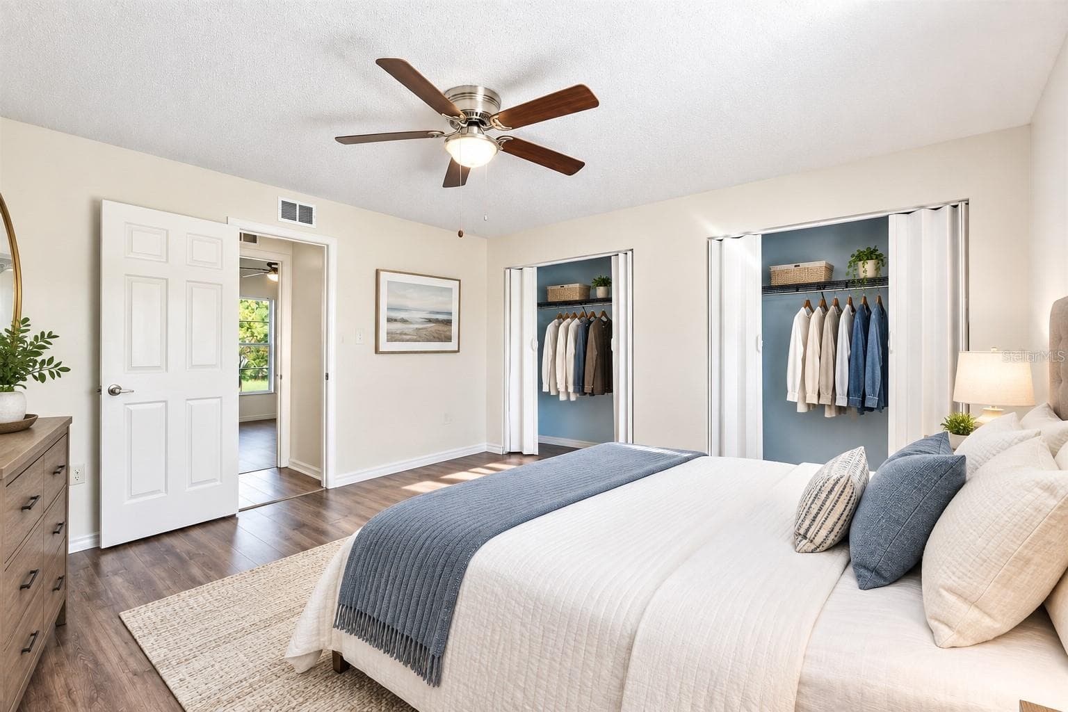 staged bedroom 2 - 2501 PLUMOSA DR, LAKE WALES