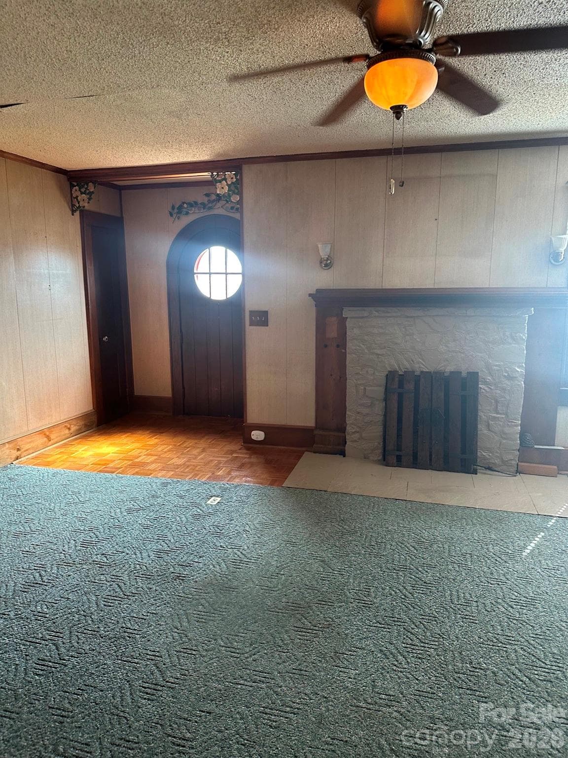 Owner's picture - Living room/fireplace (no furniture) - 106 Myrtle Street, Morganton
