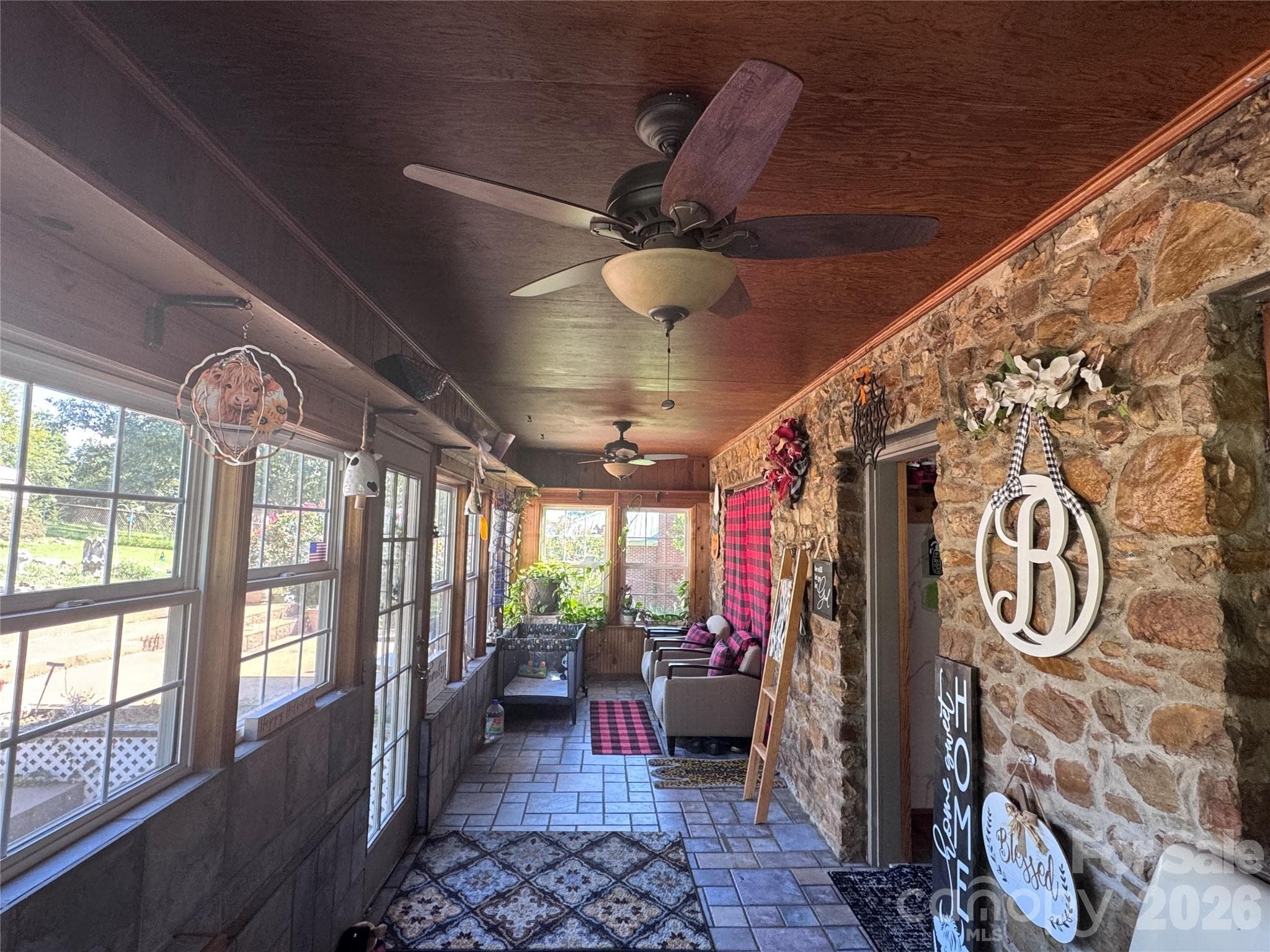 Enclosed porch (current) - 106 Myrtle Street, Morganton