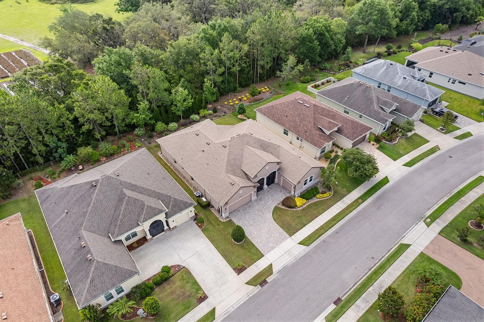 Good view of landscaping - 8348 BRIDGEPORT BAY CIR, MOUNT DORA