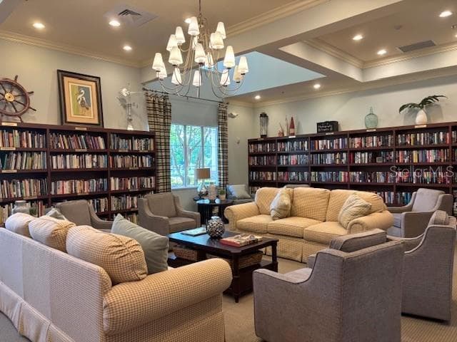 Library and reading - 8348 BRIDGEPORT BAY CIR, MOUNT DORA