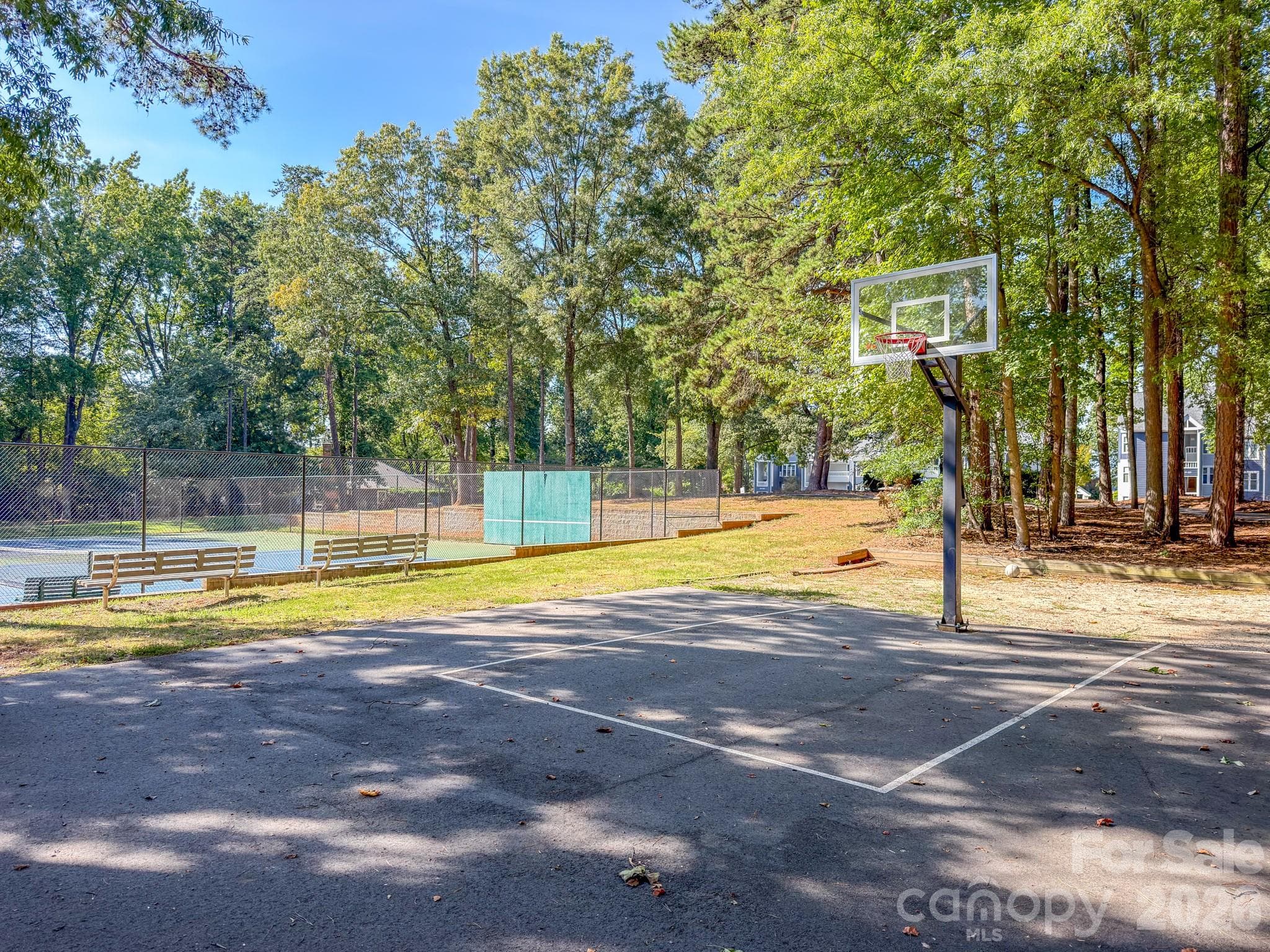 Basketball court on property - 327 Northwest Drive, Davidson
