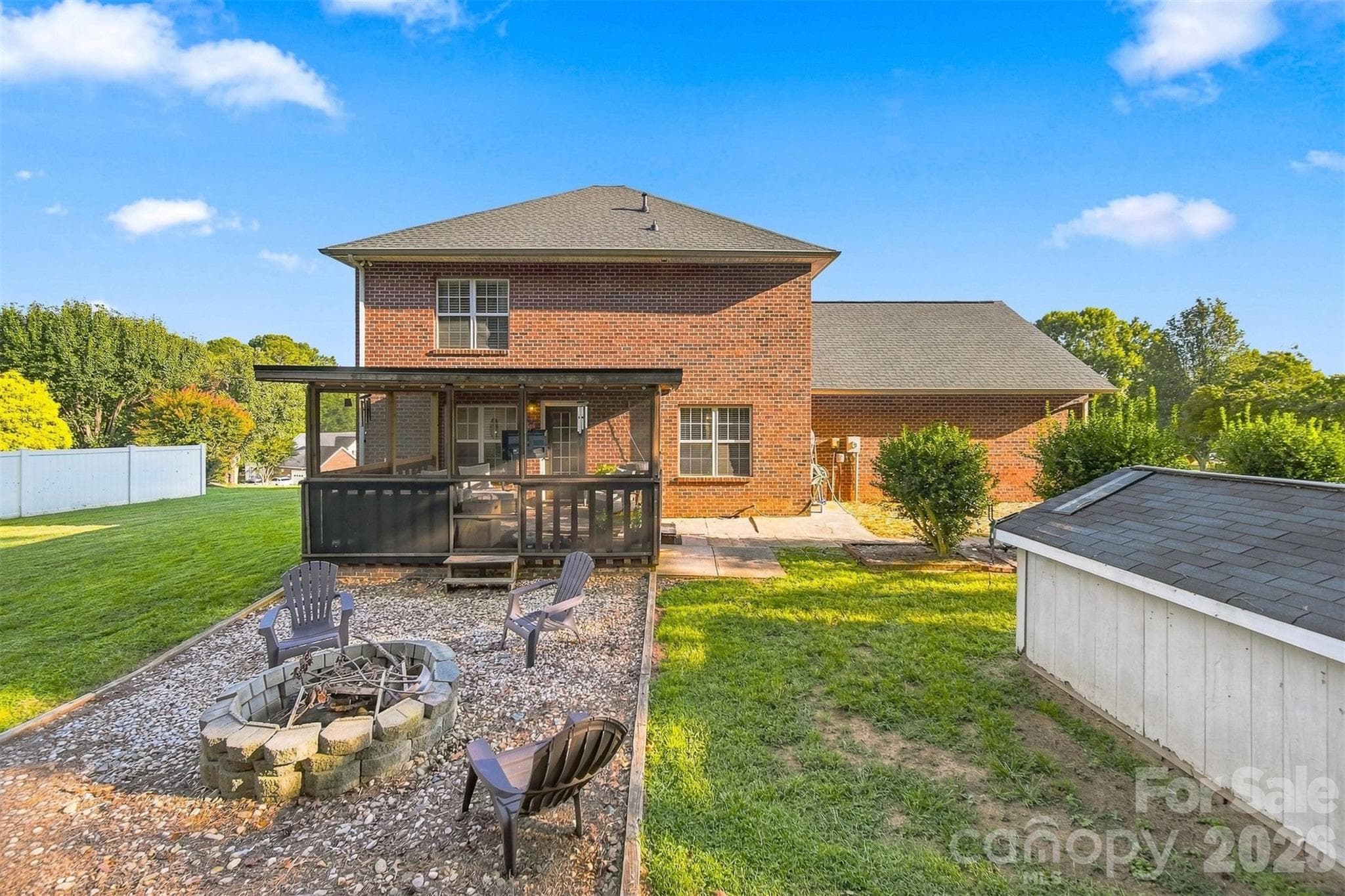 Back yard - 5171 Butner Drive, Hickory