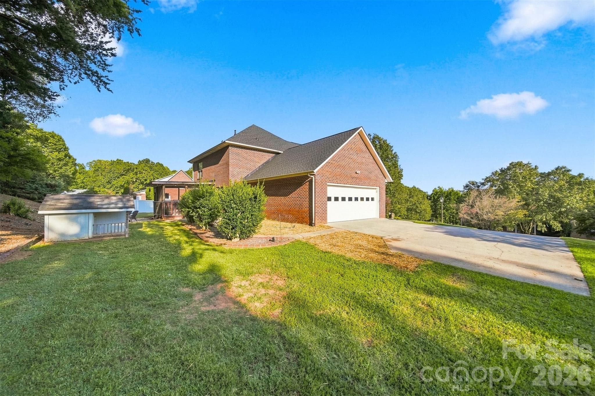 Back yard - 5171 Butner Drive, Hickory