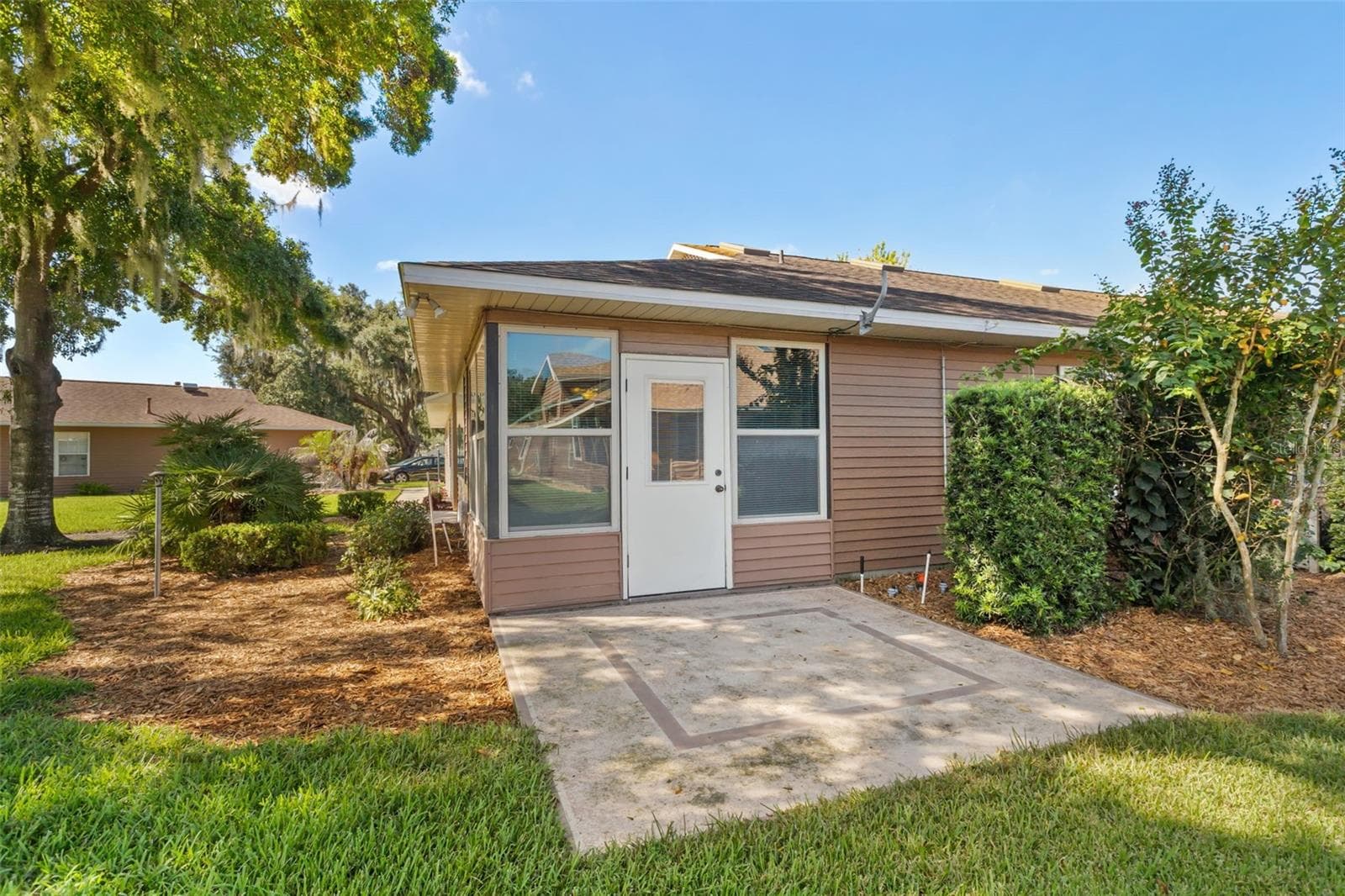 Back patio off Florida Room/Office - 5536 ROSEWALL CIR, LEESBURG