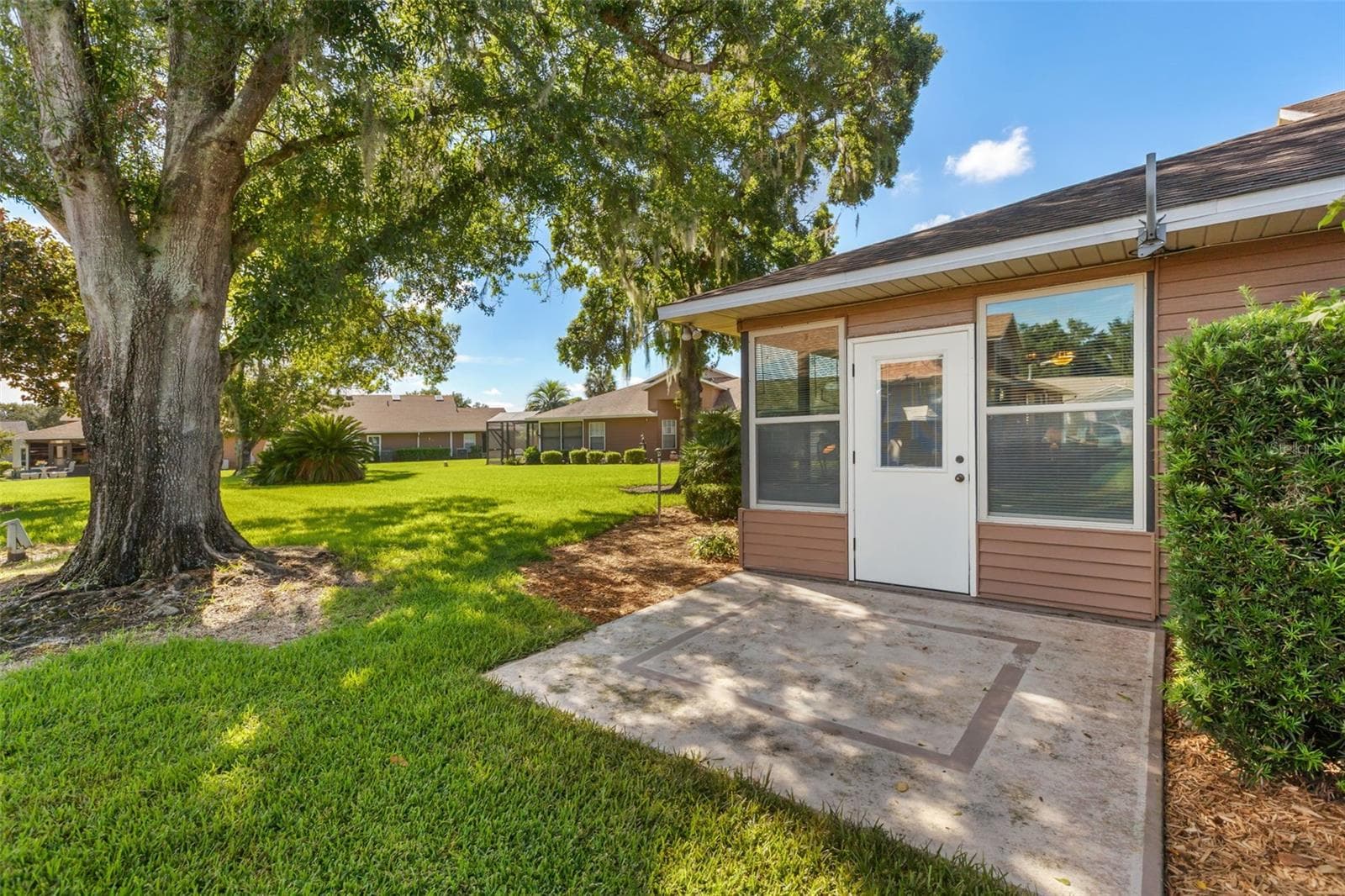 Back patio off Florida Room/Office - 5536 ROSEWALL CIR, LEESBURG