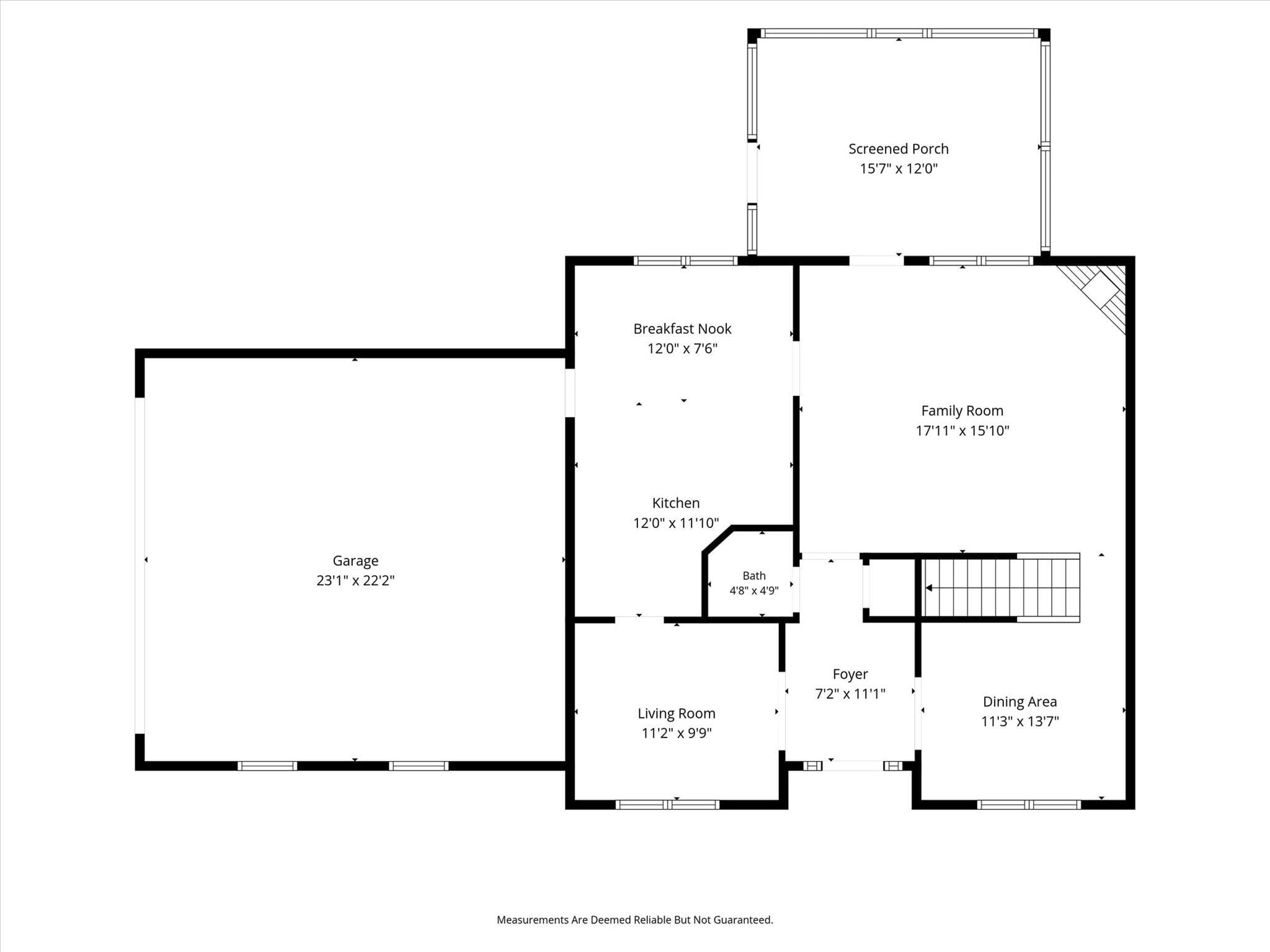 Floor plan - 5171 Butner Drive, Hickory