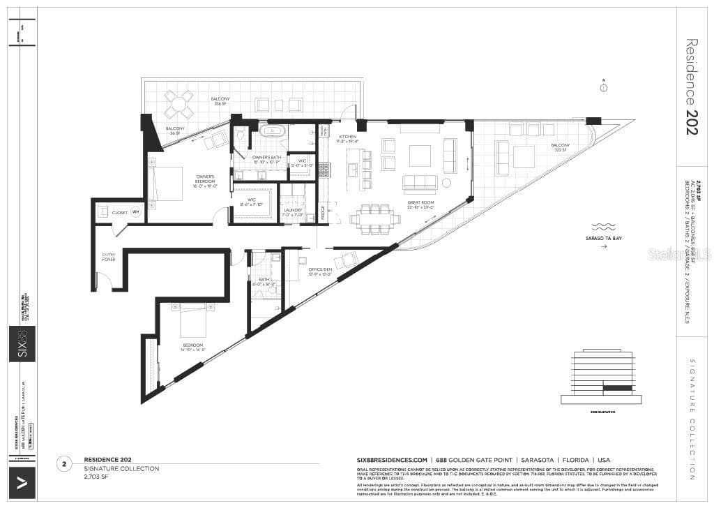 Condominium at 688 GOLDEN GATE POINT #202, SARASOTA, photo 15 of 15