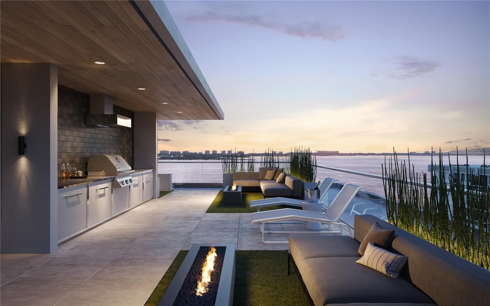 Rendering of Rooftop Terrace - 688 GOLDEN GATE POINT #202, SARASOTA