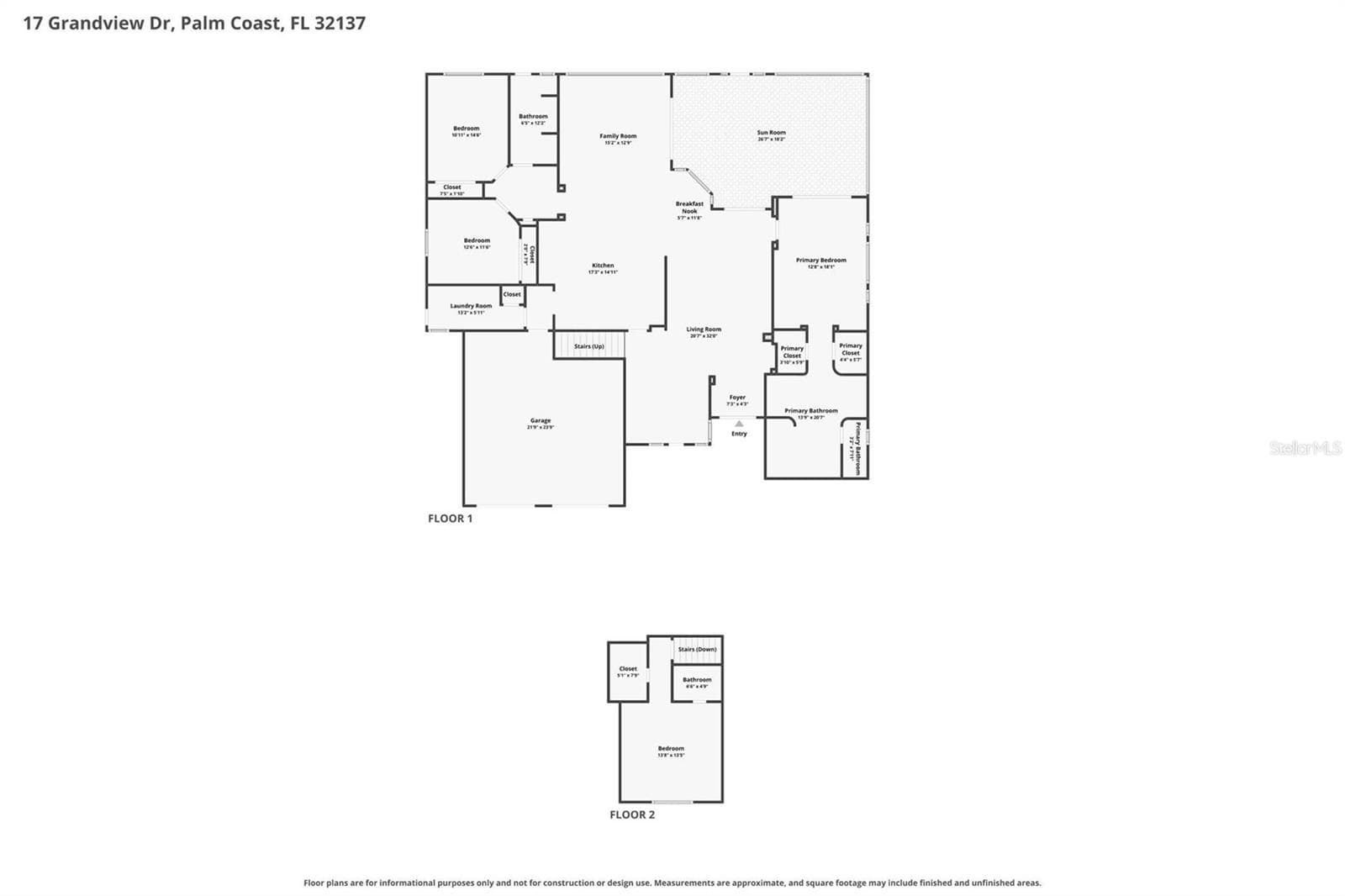Floor plan - 17 GRANDVIEW DR, PALM COAST