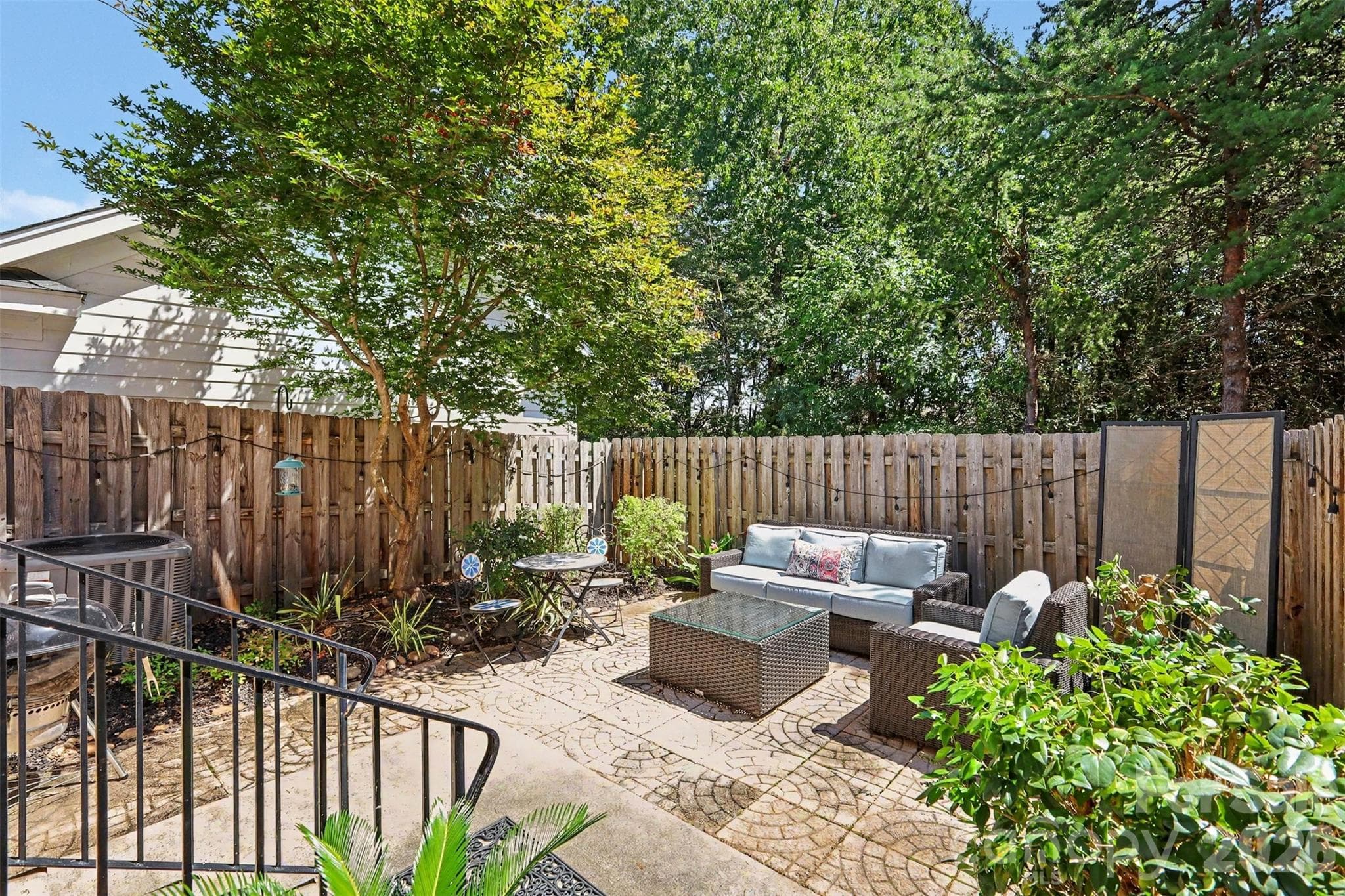 Secluded back patio - 8354 Indigo Row, Charlotte