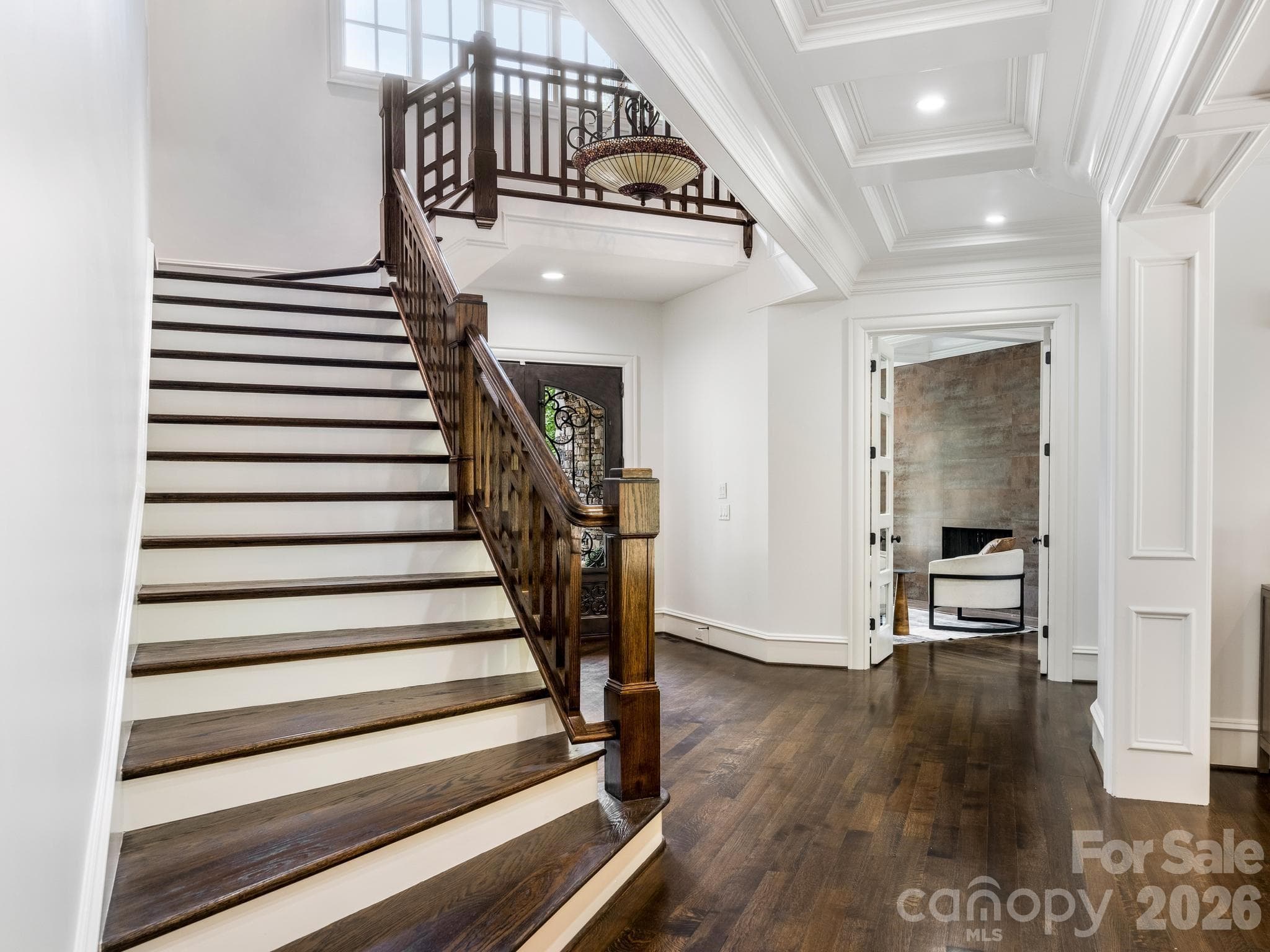 Staircase - 6323 Saint Stephen Lane, Charlotte