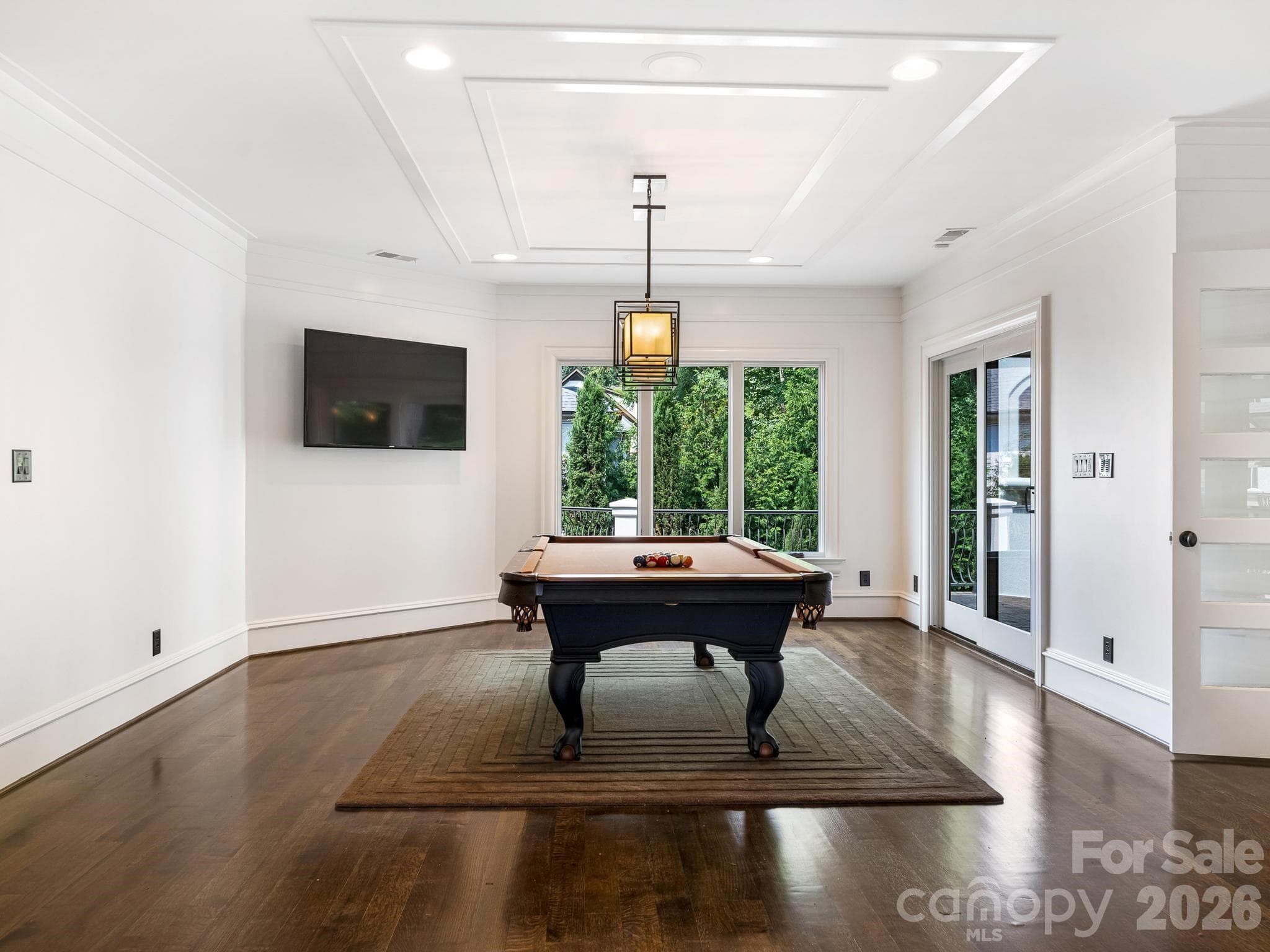 Billiards Room - 6323 Saint Stephen Lane, Charlotte