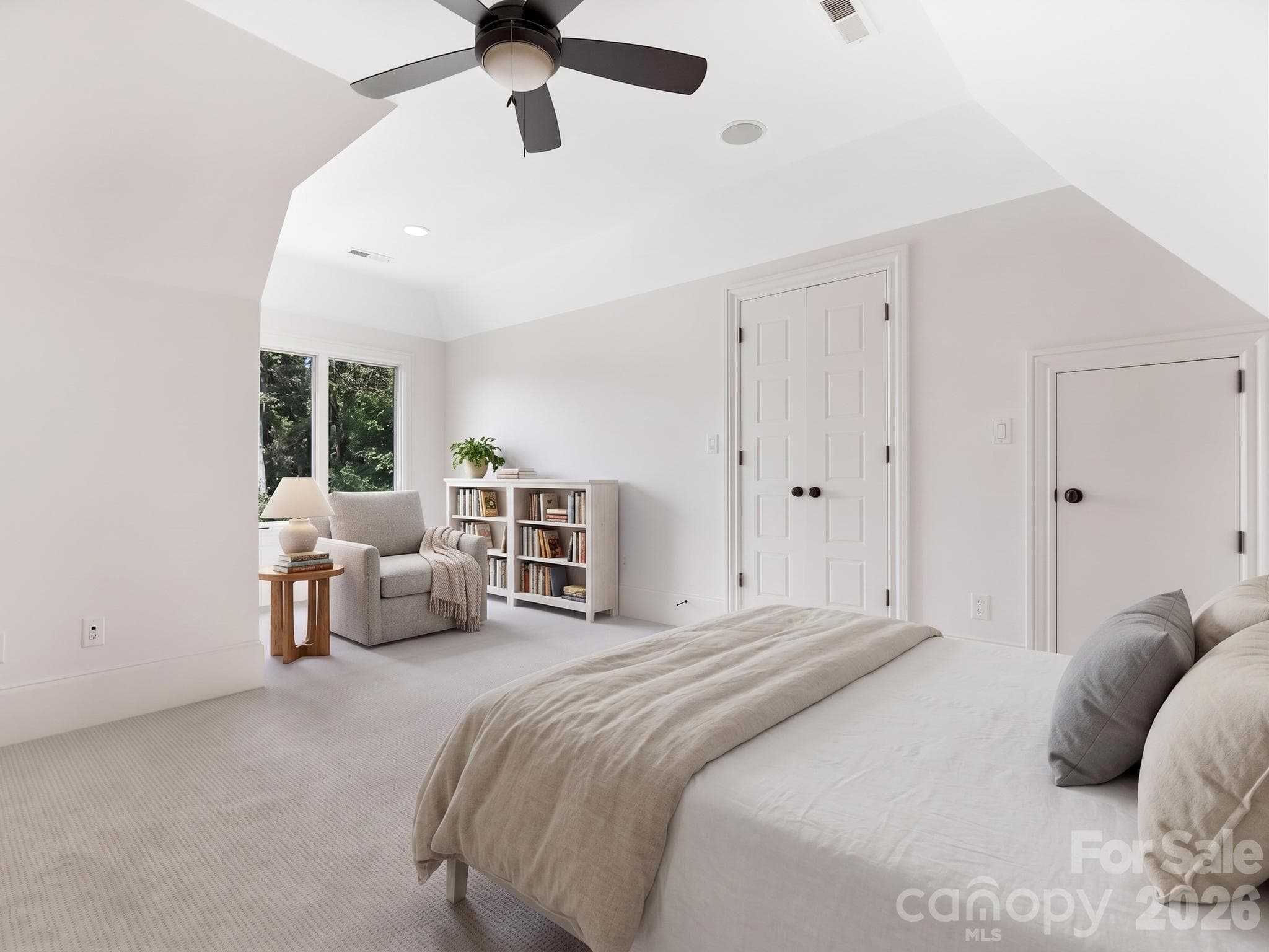 Virtually Staged Flex Space/Bedroom 4 - 6323 Saint Stephen Lane, Charlotte