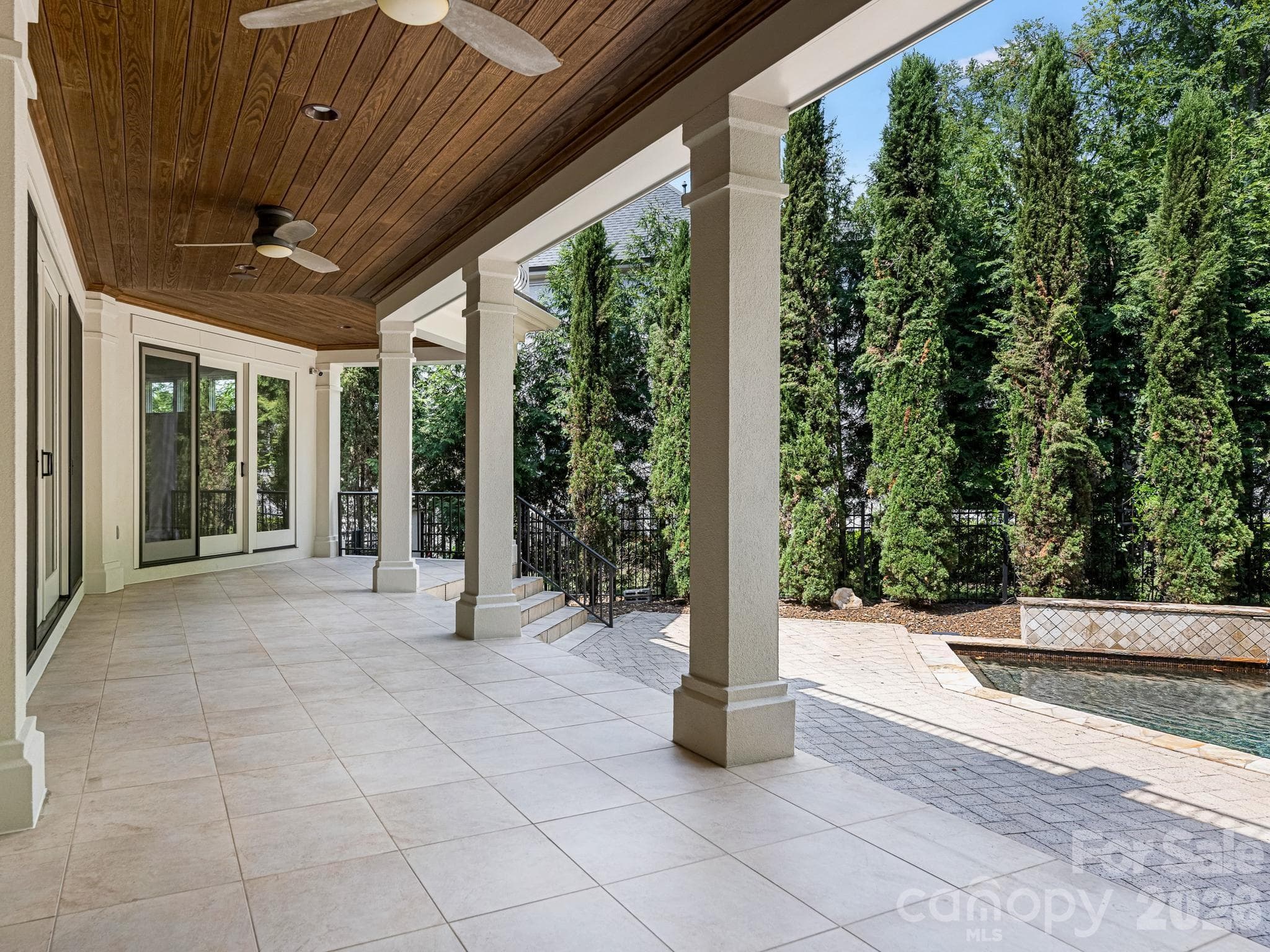 Covered Terrace - 6323 Saint Stephen Lane, Charlotte