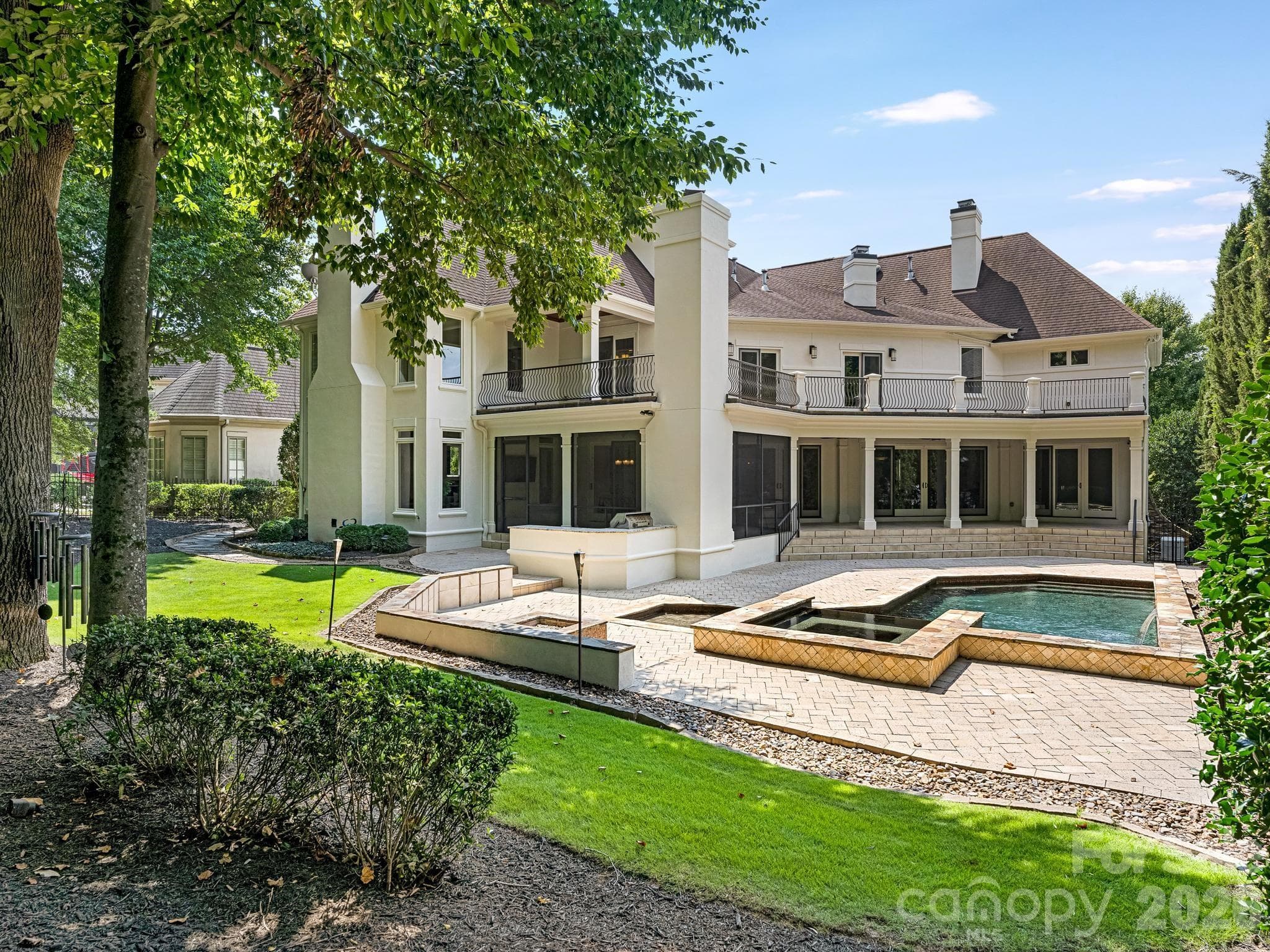 Rear Exterior - 6323 Saint Stephen Lane, Charlotte