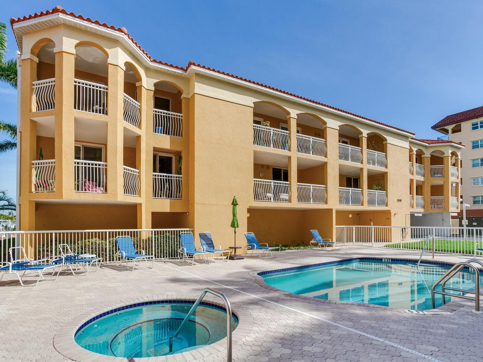 Heated Pool and Spa - 5353 GULF BLVD #B202, ST PETE BEACH