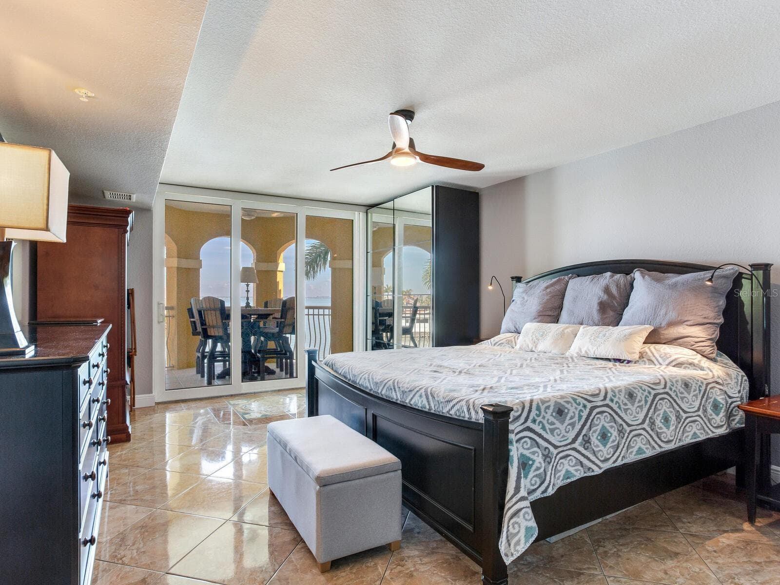 Waterfront Primary Bedroom - 5353 GULF BLVD #B202, ST PETE BEACH