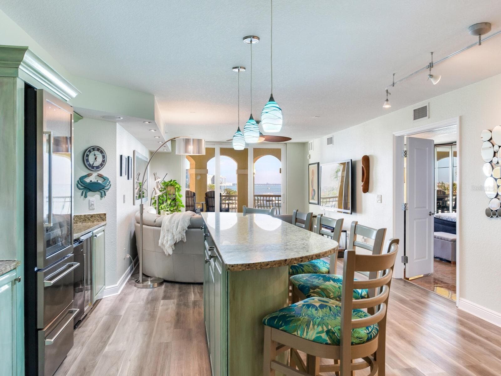 Built-in Bar Area - 5353 GULF BLVD #B202, ST PETE BEACH