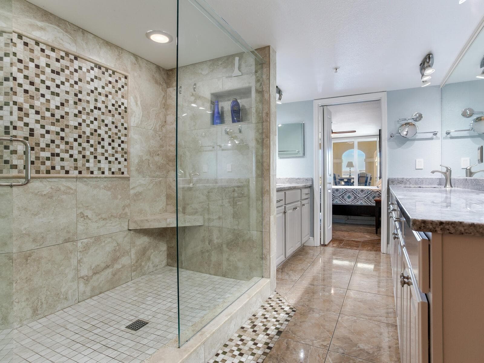 Primary Shower - 5353 GULF BLVD #B202, ST PETE BEACH