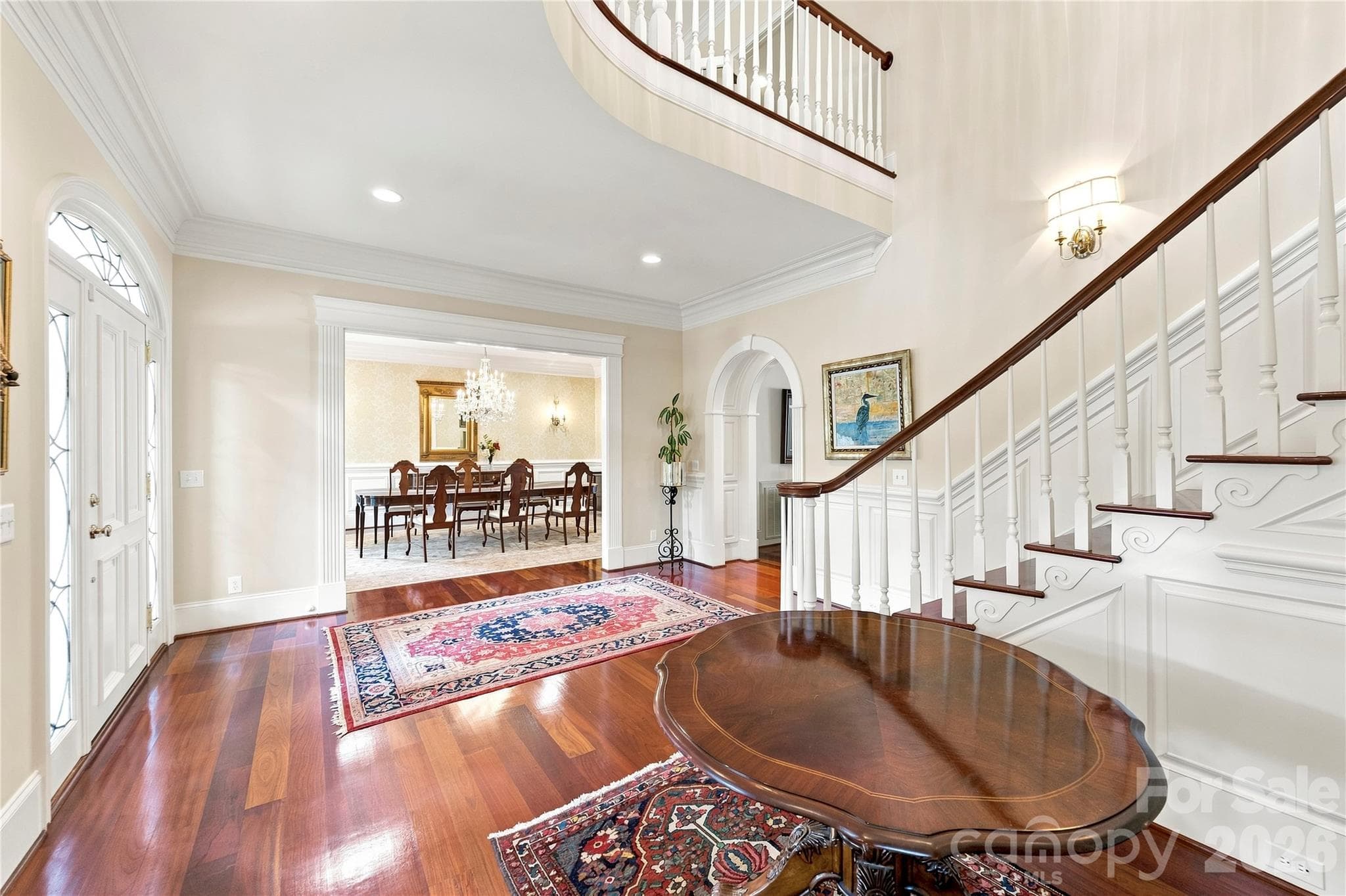 Stunning front entrance with staircase - 393 Youngs Bend Road, Kershaw