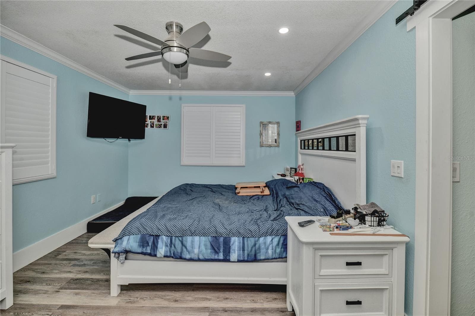Primary bedroom - 10958 SW 86TH CT, OCALA