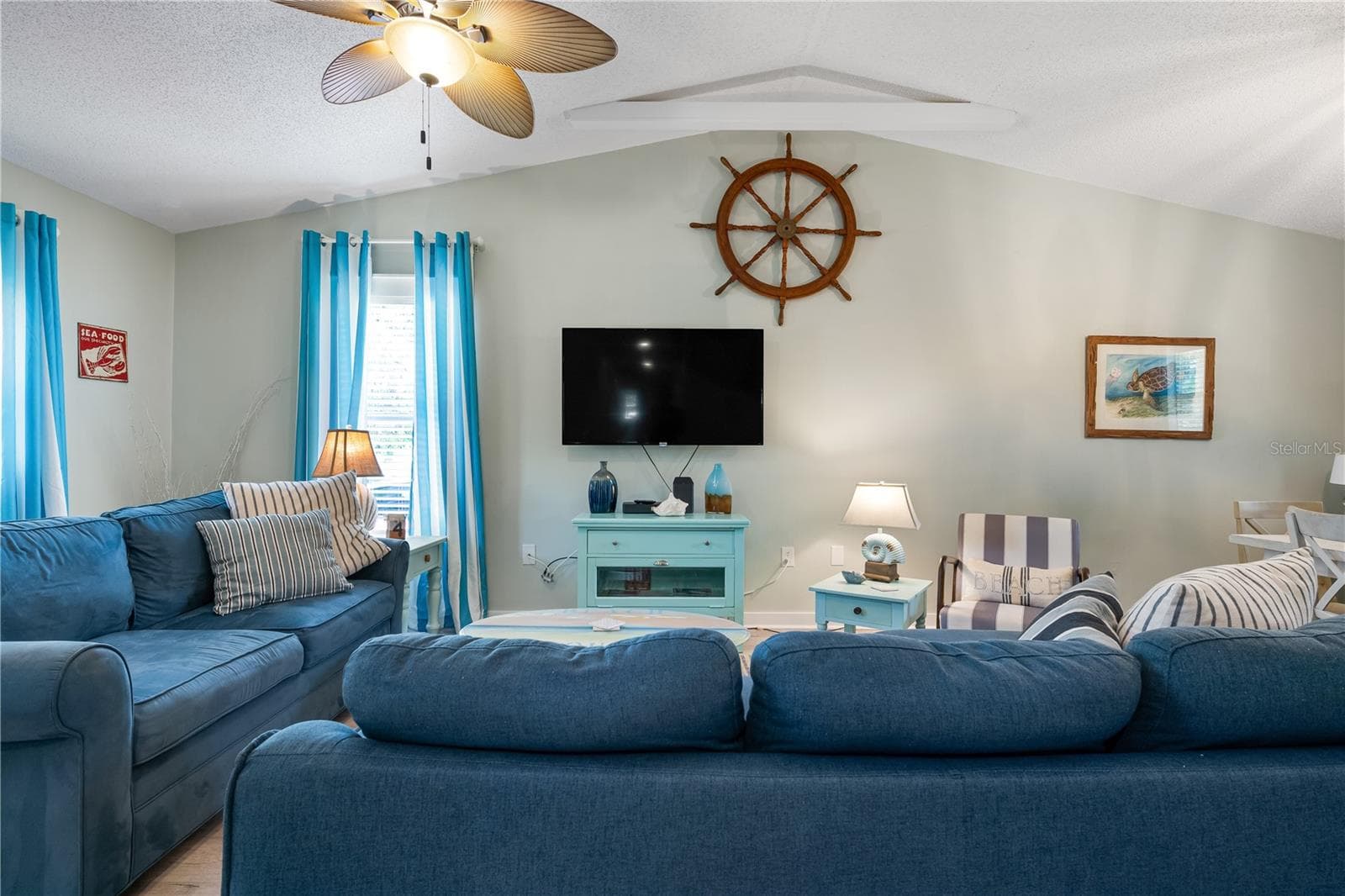 Cottage 1 Living Room - 3476 WINTON AVE, SARASOTA