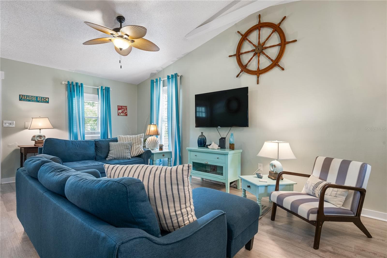 Cottage 1 Living Room - 3476 WINTON AVE, SARASOTA