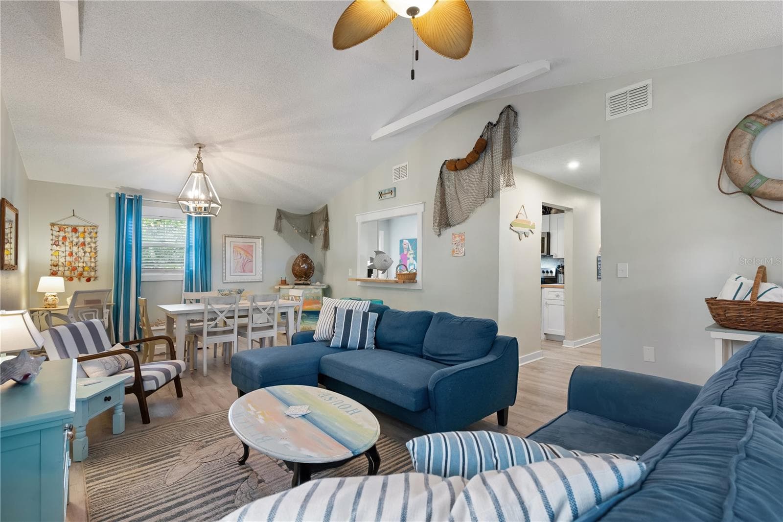 Cottage 1 Living Room - 3476 WINTON AVE, SARASOTA