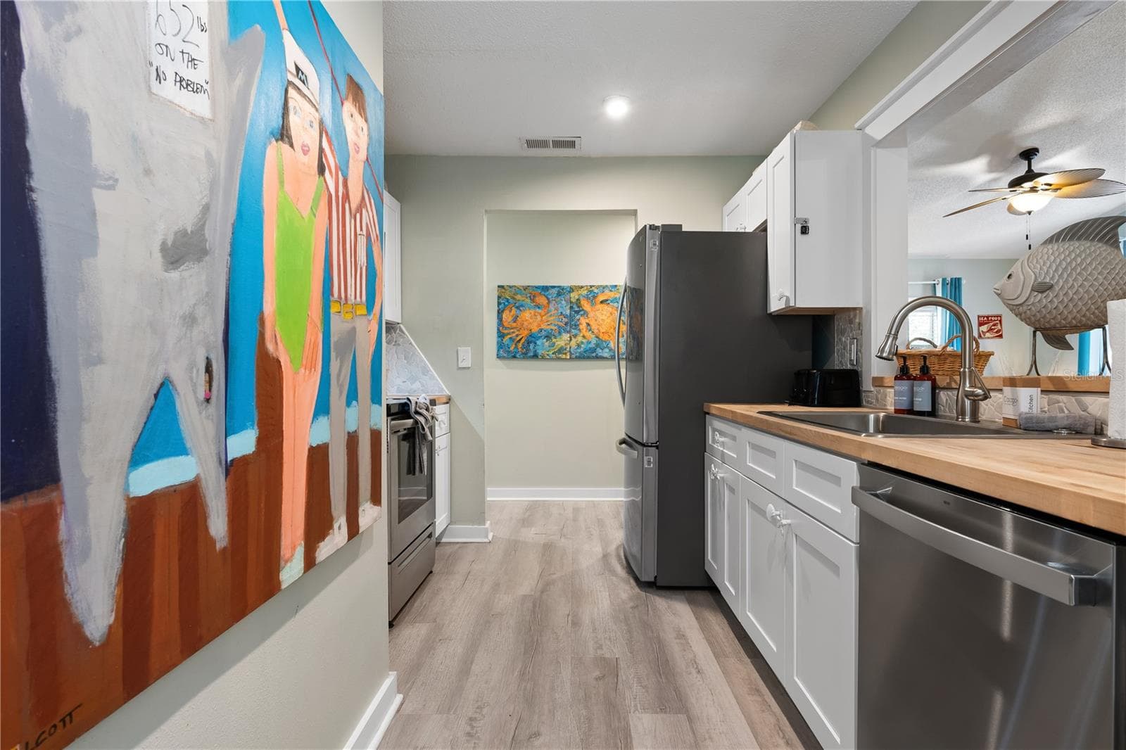 Cottage 1 kitchen - 3476 WINTON AVE, SARASOTA