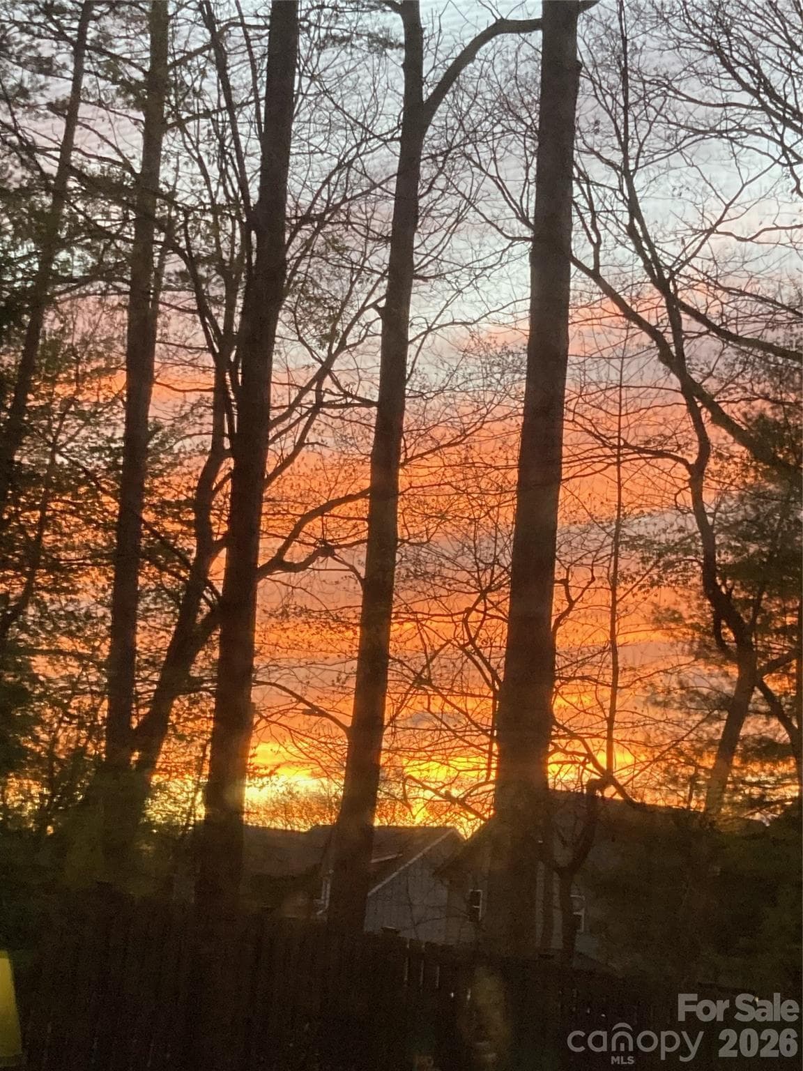 Back porch sunsets - 323 Fennel Dun Circle, Biltmore Lake
