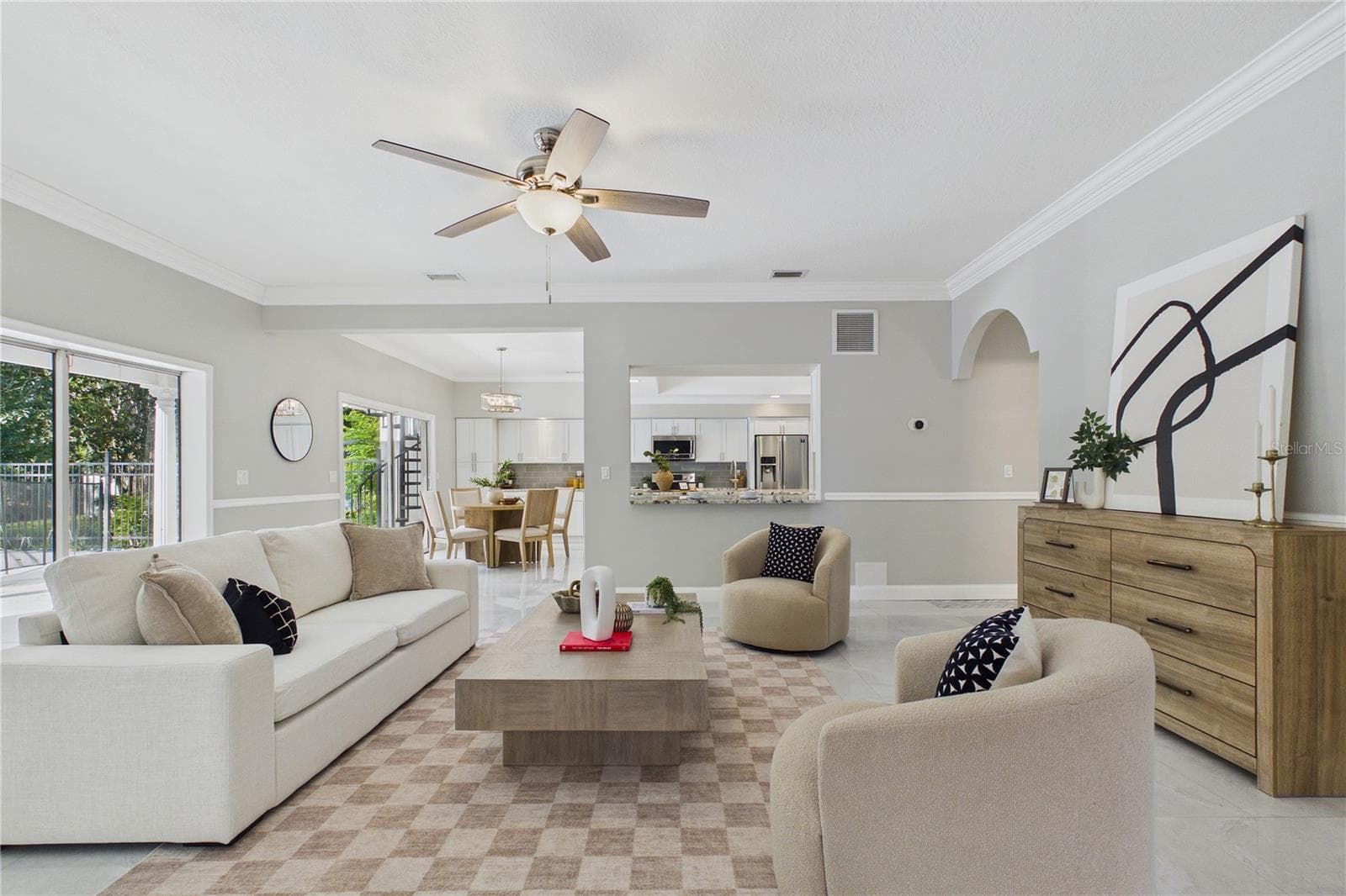 Living Room by Kitchen - 9102 S BAY DR, ORLANDO