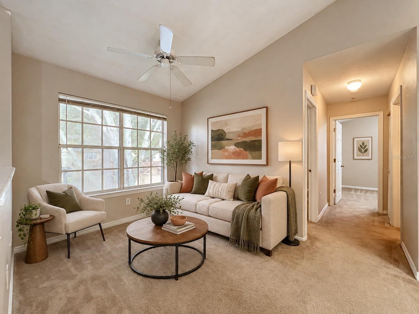 Staged Living Area 2 - 843 GRAND REGENCY PT #203, ALTAMONTE SPRINGS