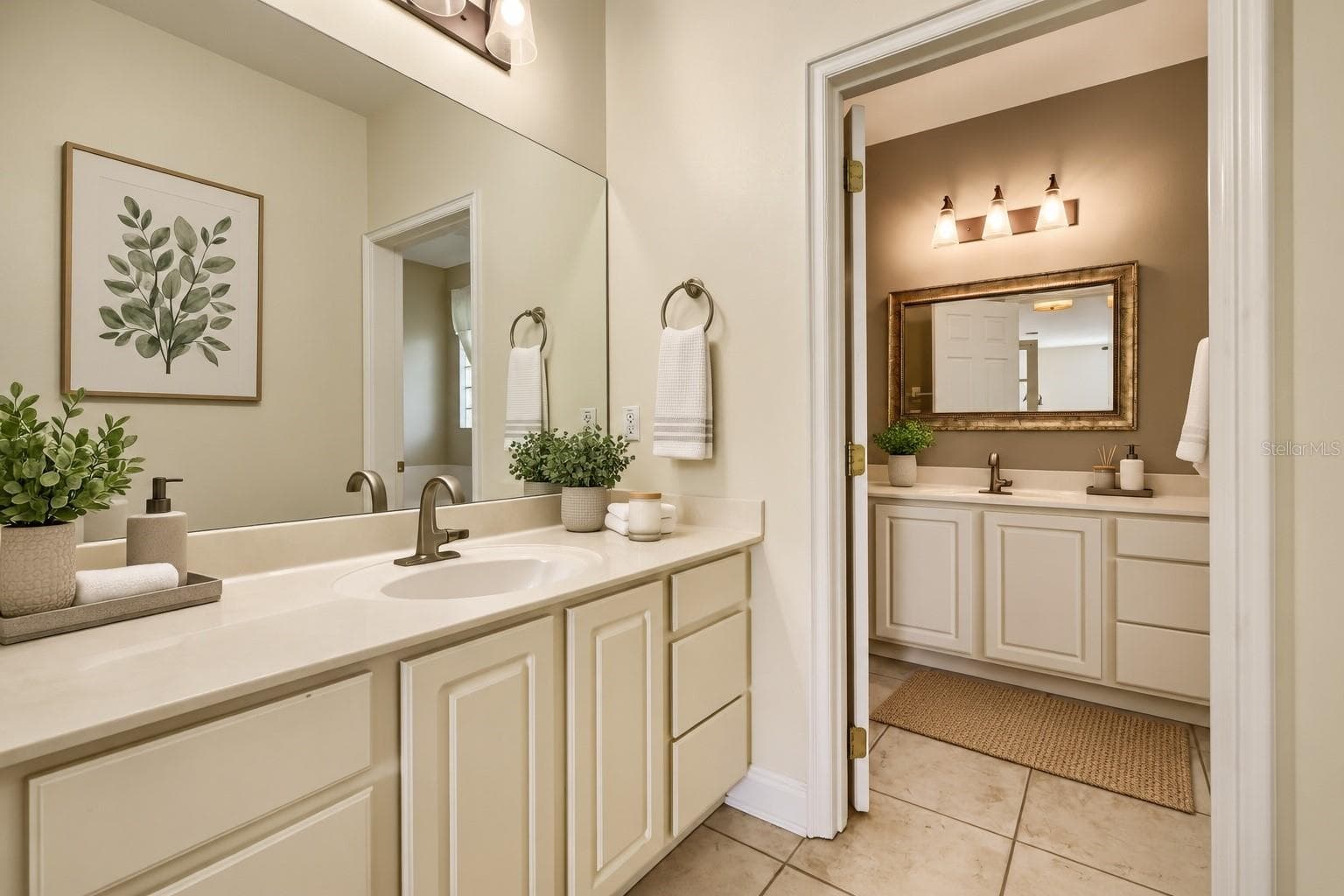 Primary Bath virtual stage - 122 SOPHIA MARIE CV, SANFORD