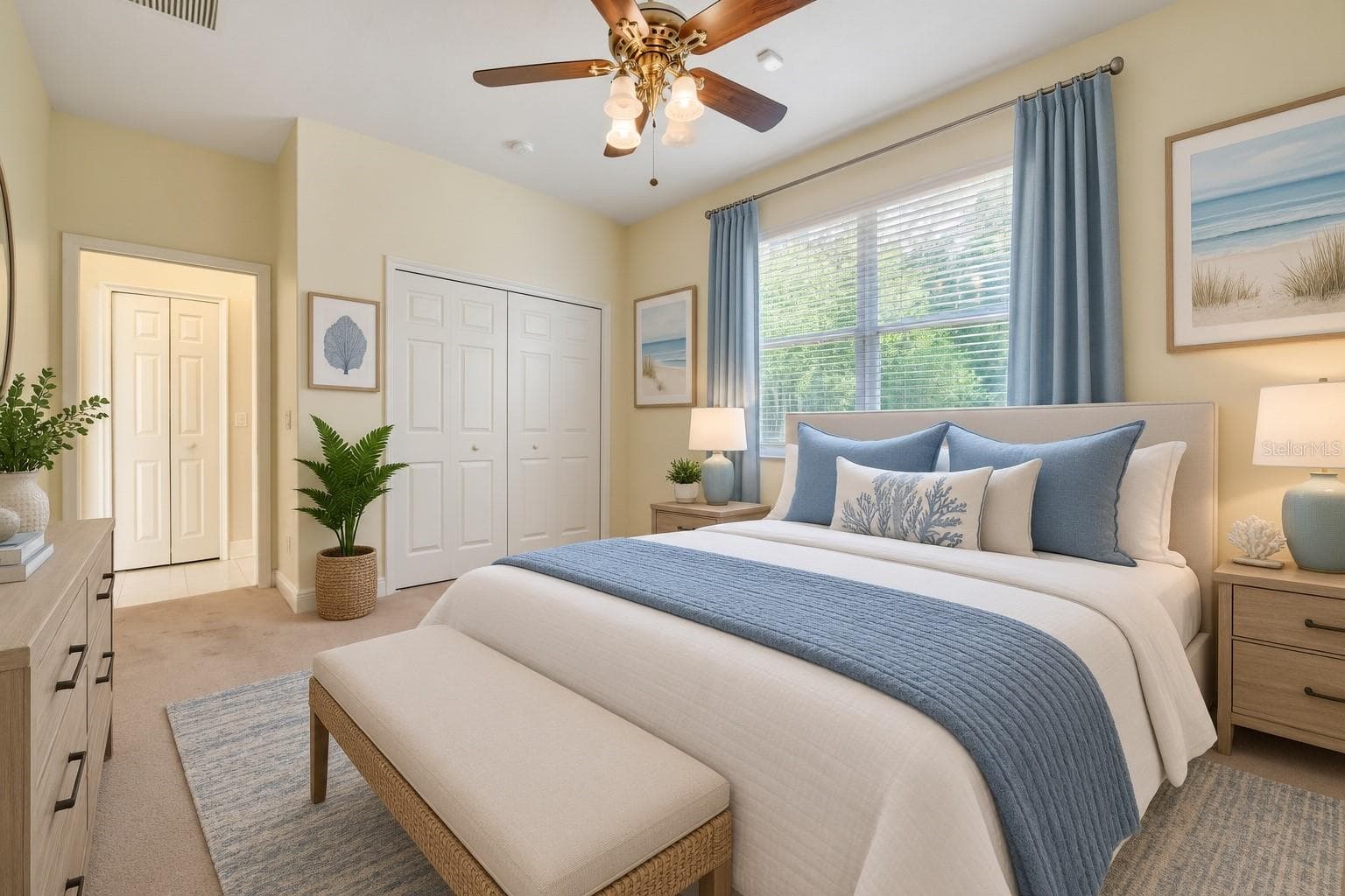 bed 2 virtual staged - 122 SOPHIA MARIE CV, SANFORD