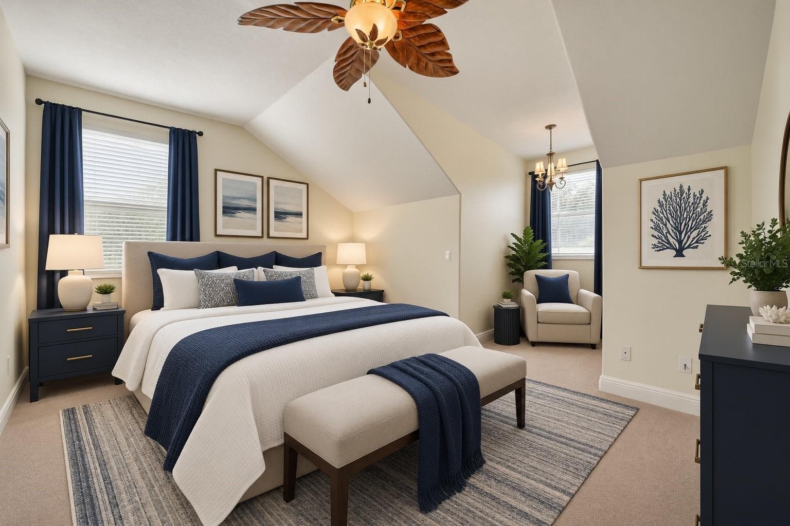bed 4 virtual staged - 122 SOPHIA MARIE CV, SANFORD