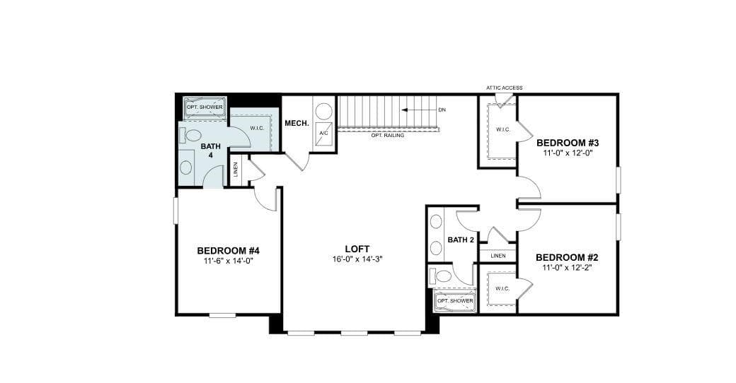 Second floor - 238 Amber Glen Drive, Locust