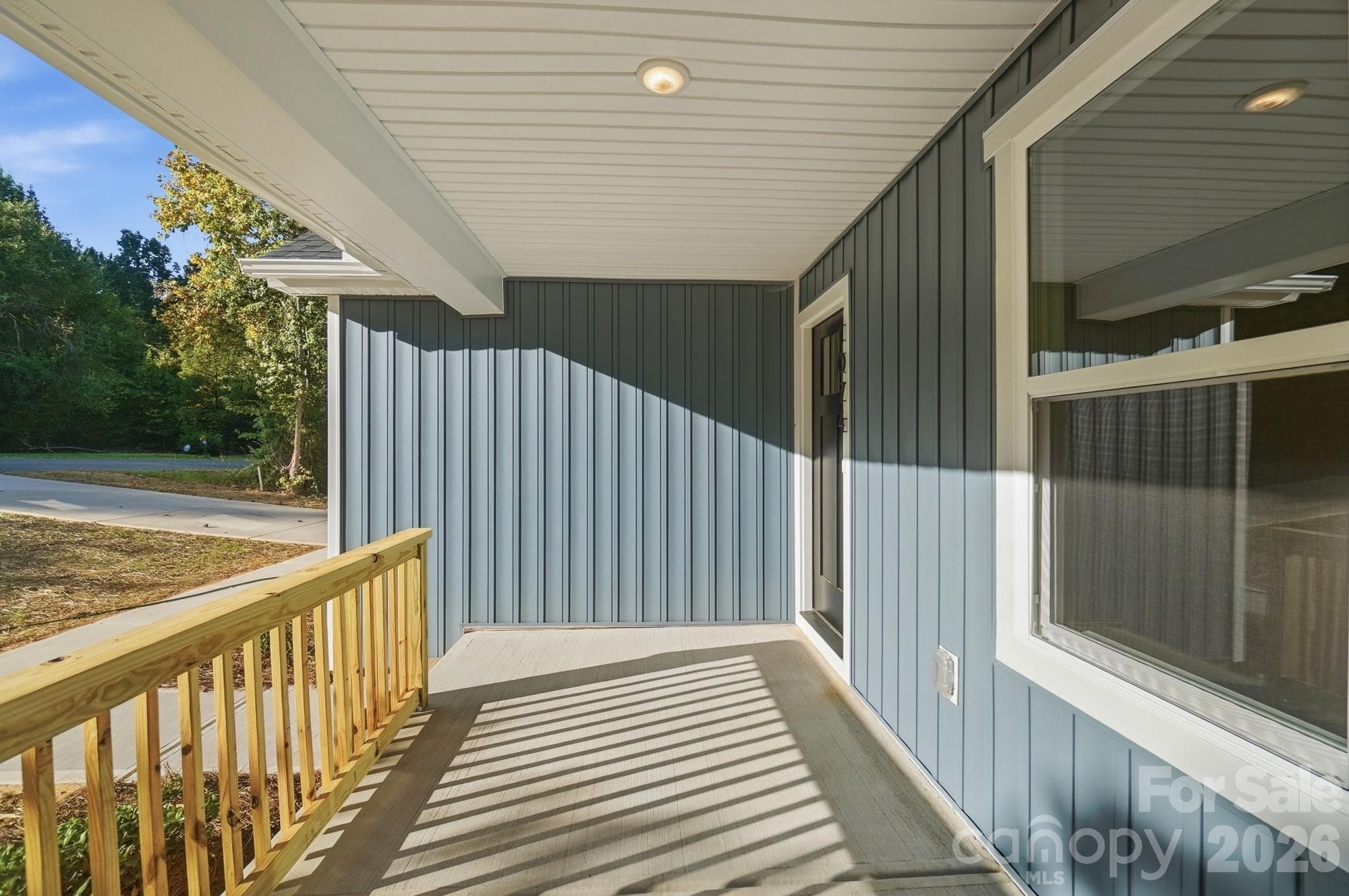 View of Covered Front Porch - 1074 Mountain Crest Drive, Kings Mountain