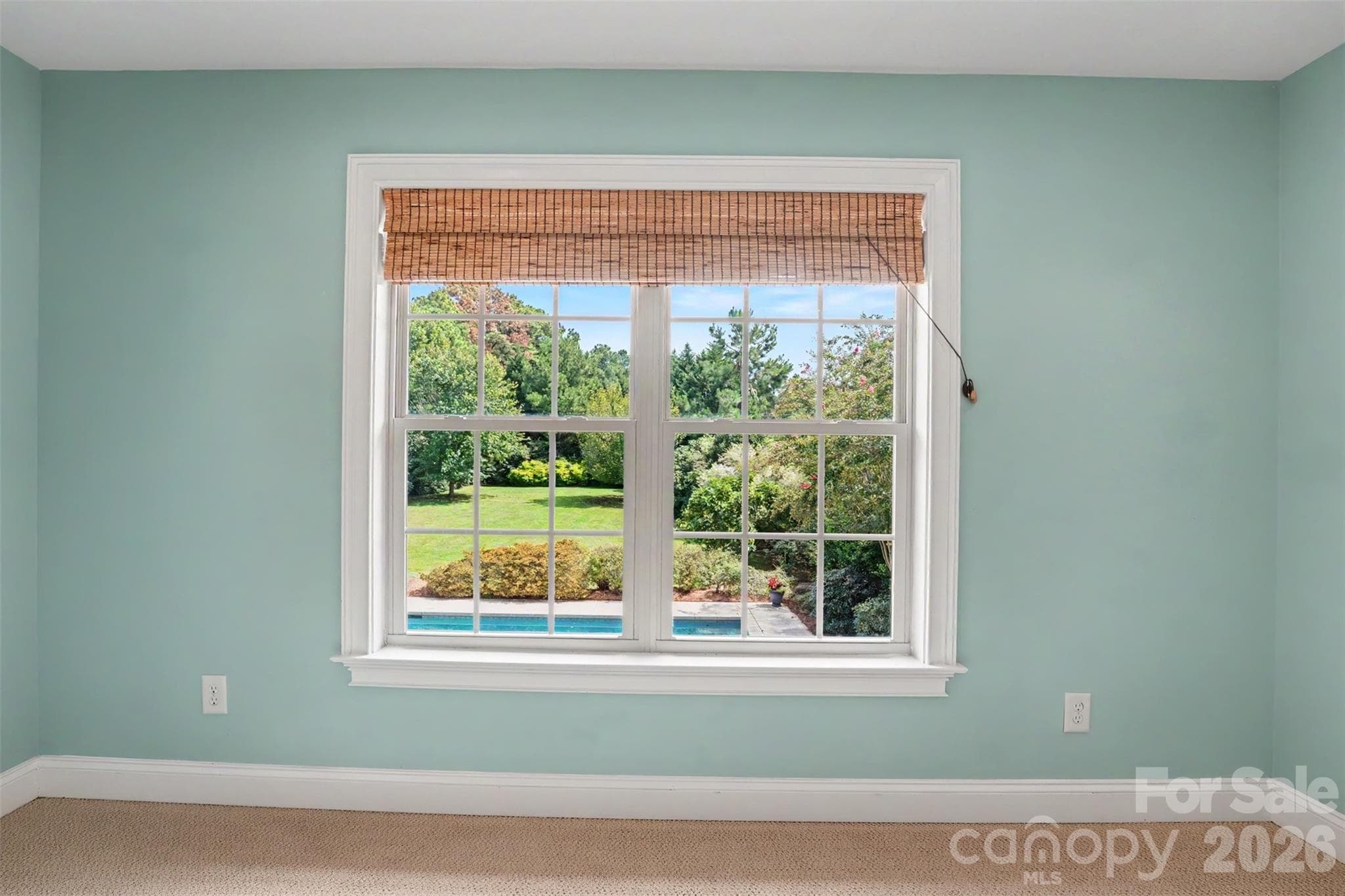 Who is the lucky person that gets this bedroom with the view of the pool? - 120 Palos Verde Drive, Mooresville