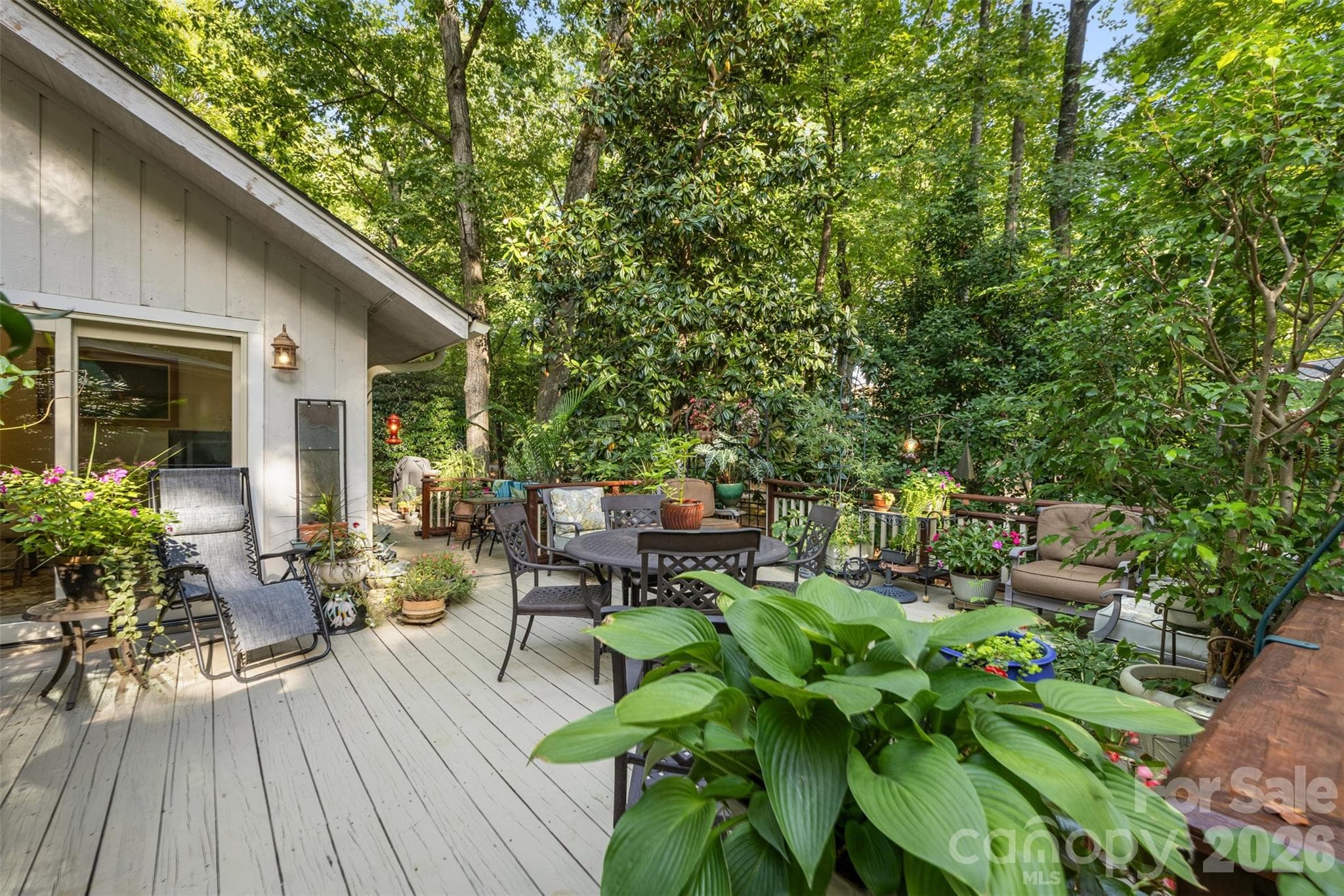 Large back patio - 55 Heritage Drive, Lake Wylie
