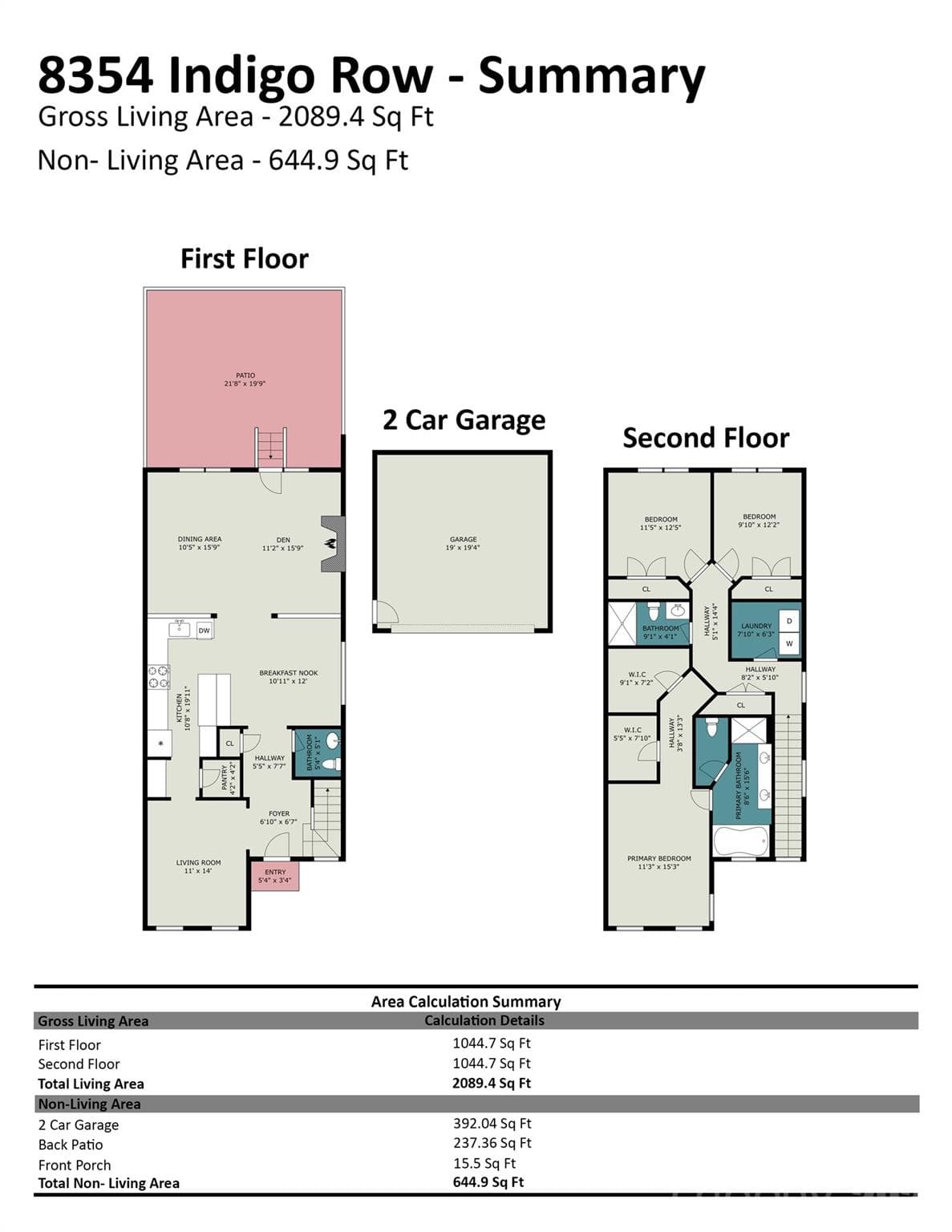 Townhouse at 8354 Indigo Row, Charlotte, photo 30 of 36