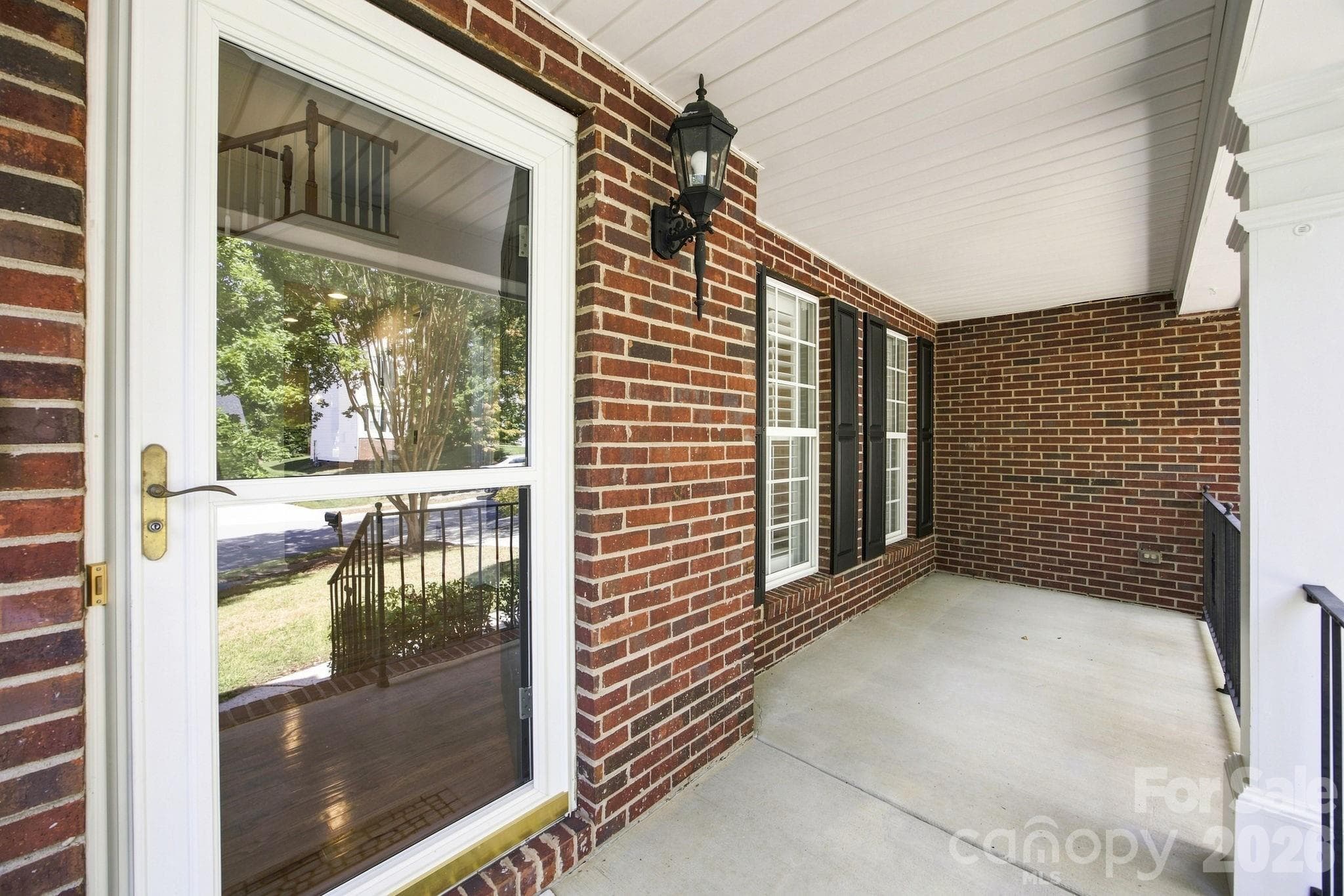 Front porch - 10309 Elven Lane, Charlotte