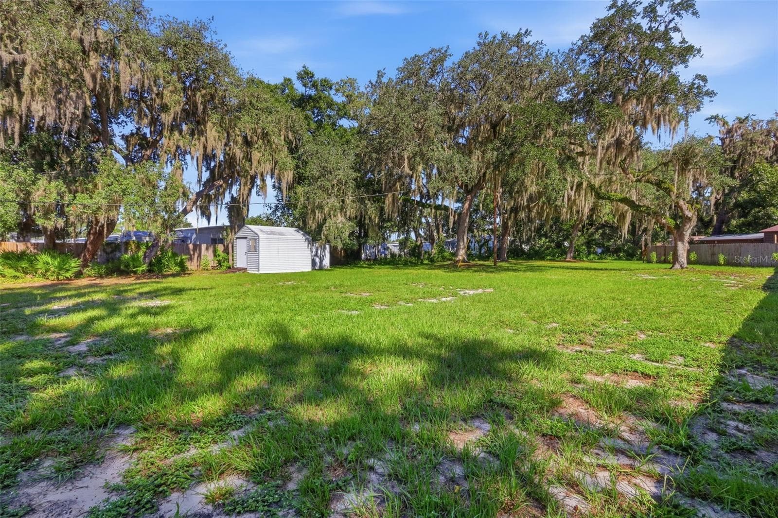 .60 acres with trees shed - 10345 N HAINES CREEK RD, LEESBURG